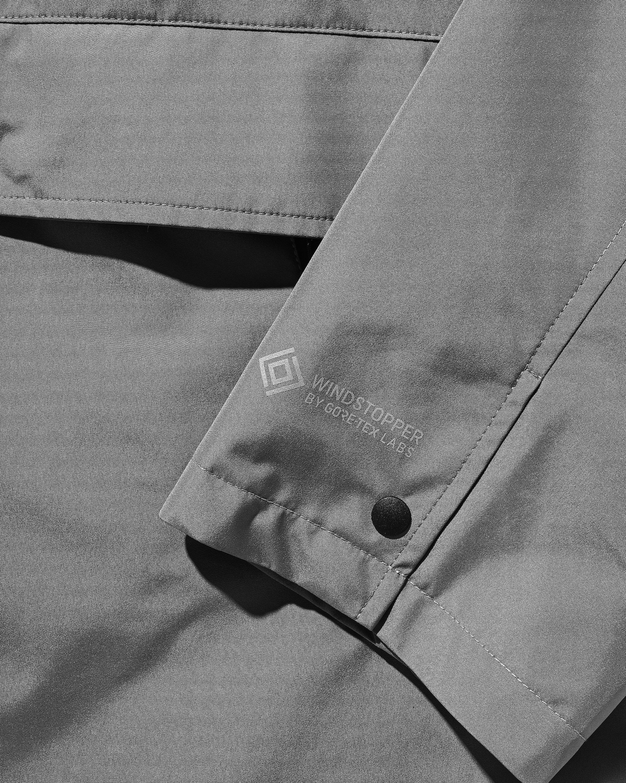 【1.31 SAT 20:00- IN STOCK】+phenix WINDSTOPPER® by GORE-TEX LABS ACTIVE CITY STORAGE JACKET (CHARCOAL GRAY)