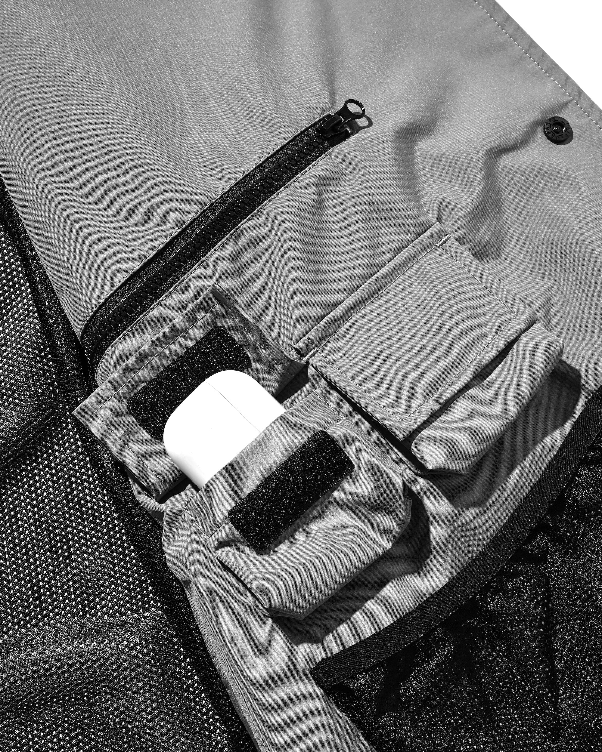 【1.31 SAT 20:00- IN STOCK】+phenix WINDSTOPPER® by GORE-TEX LABS ACTIVE CITY STORAGE JACKET (CHARCOAL GRAY)