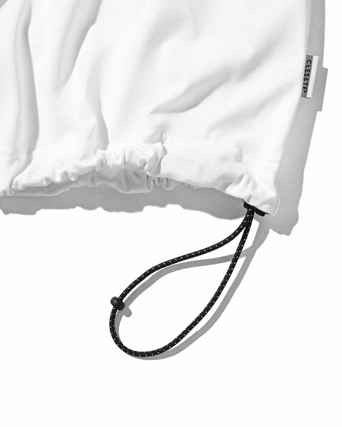 【10.4 SUN 20:00- IN STOCK】【LIMITED】 “YES G♡♡D MARKET" S/S T-SHIRT WITH DRAWSTRINGS (WHITE)