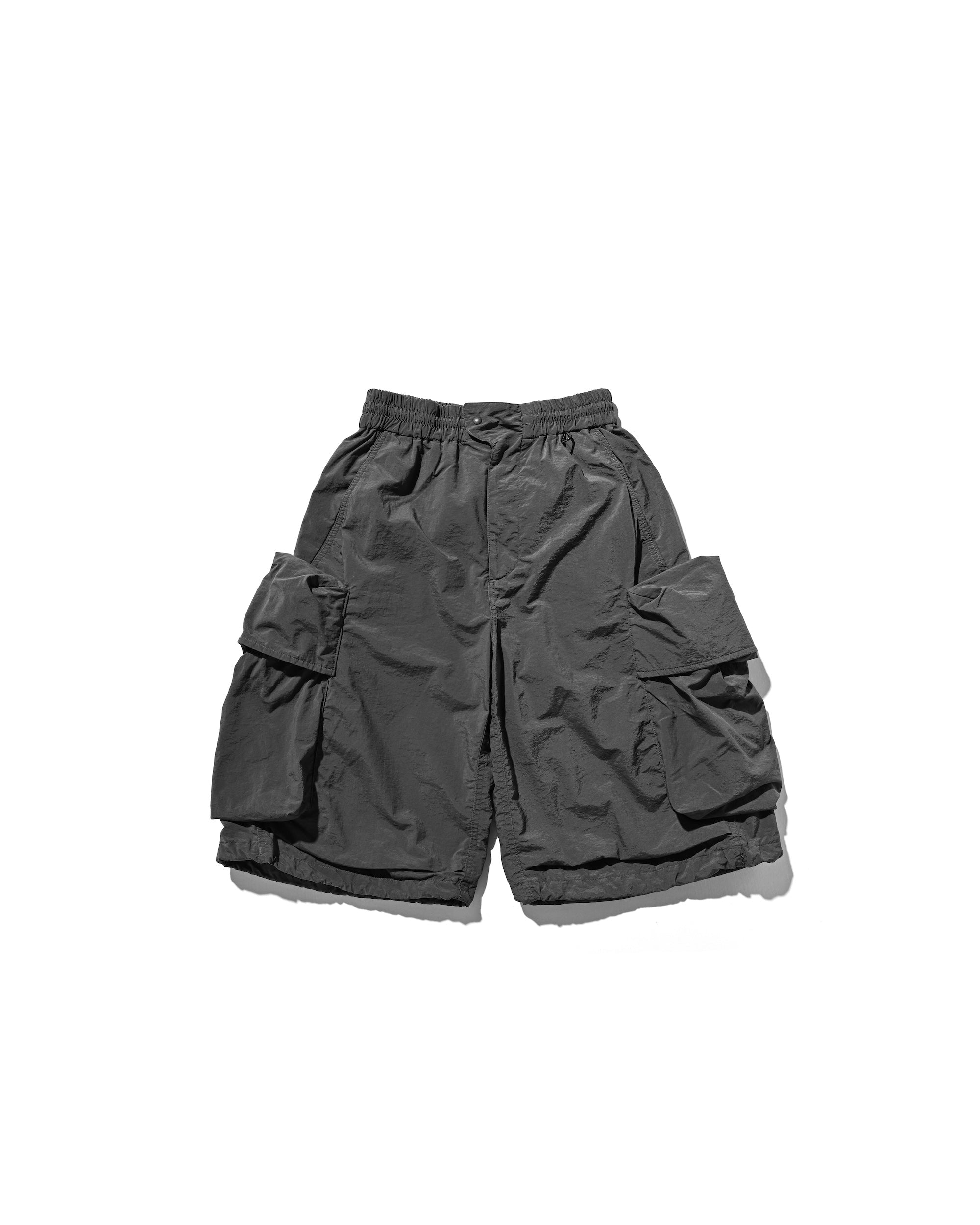 【6.25 WED 20:00- IN STOCK】VINTAGE WASHED CITY MILITARY HALF PANTS 002 (FADE BLACK)