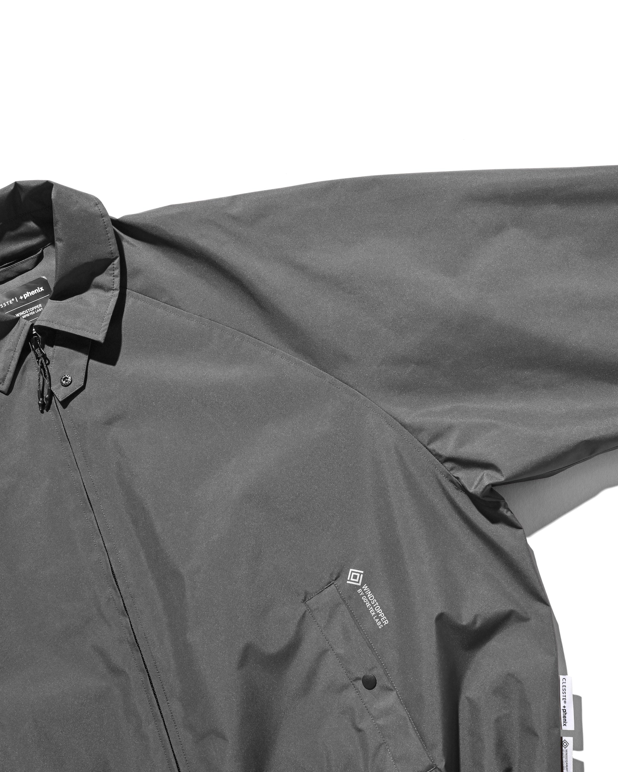 +phenix WINDSTOPPER® by GORE-TEX LABS ACTIVE CITY UTILITY JACKET (CHARCOAL GRAY)
