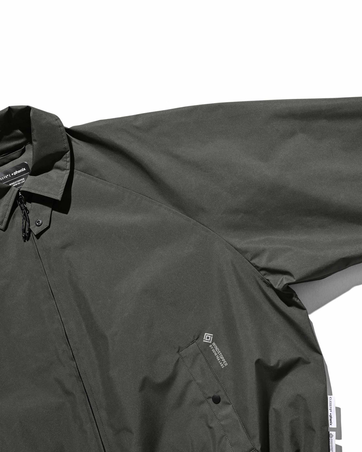 【9.9 WED 20:00- IN STOCK】+phenix WINDSTOPPER® by GORE-TEX LABS ACTIVE CITY UTILITY JACKET (ASPHALT GRAY)