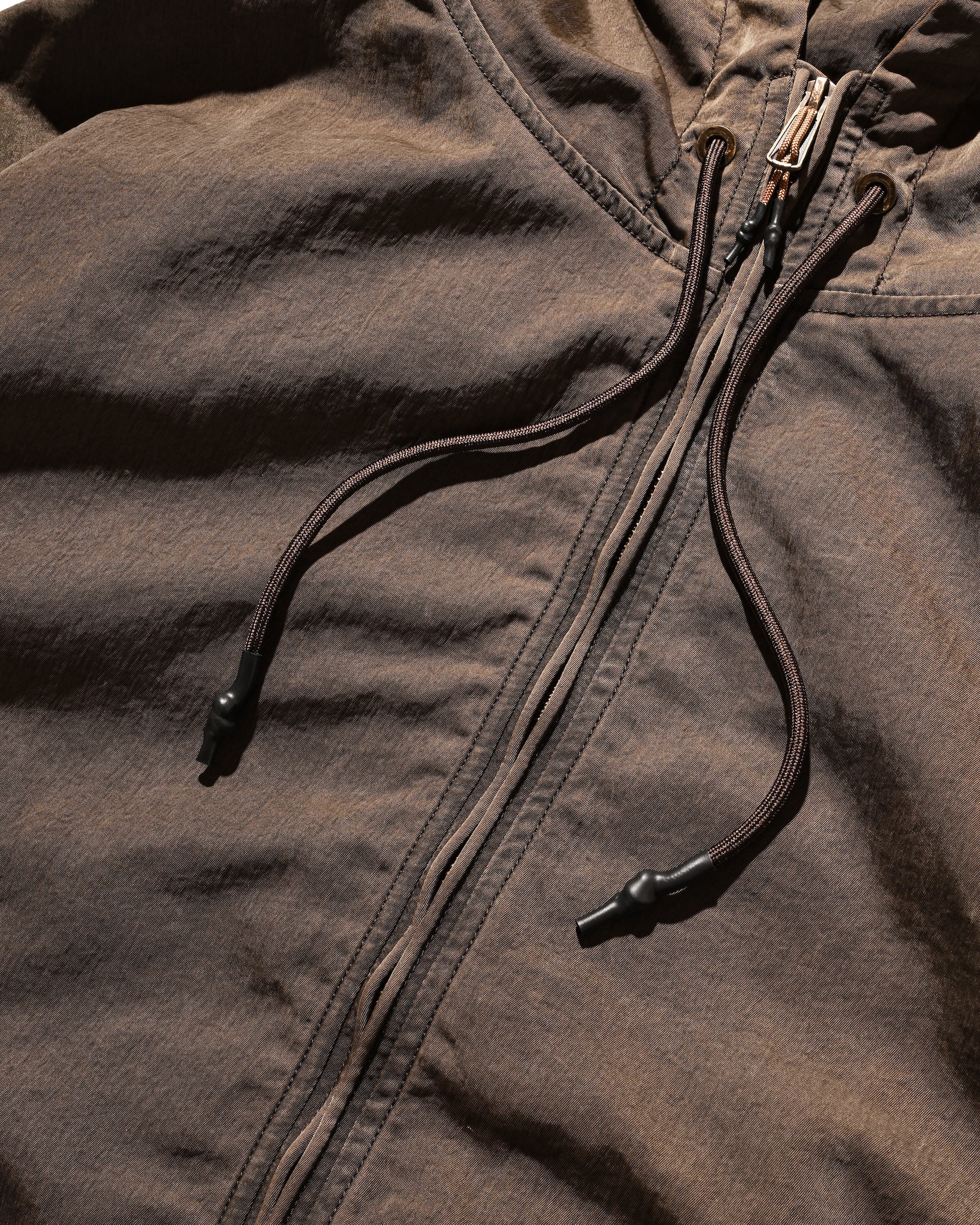 【2.7 SAT 20:00- IN STOCK】FADED FINISH NYLON CITY ACTIVE JACKET (FADE BROWN)
