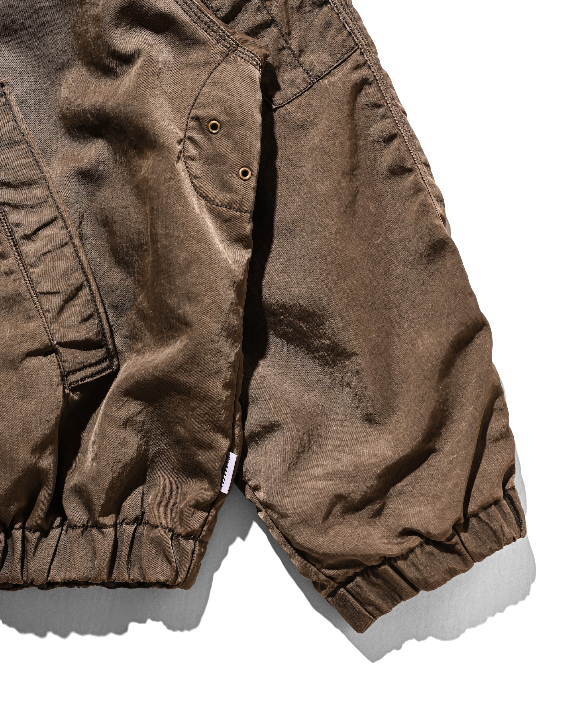 【2.7 SAT 20:00- IN STOCK】FADED FINISH NYLON CITY ACTIVE JACKET (FADE BROWN)