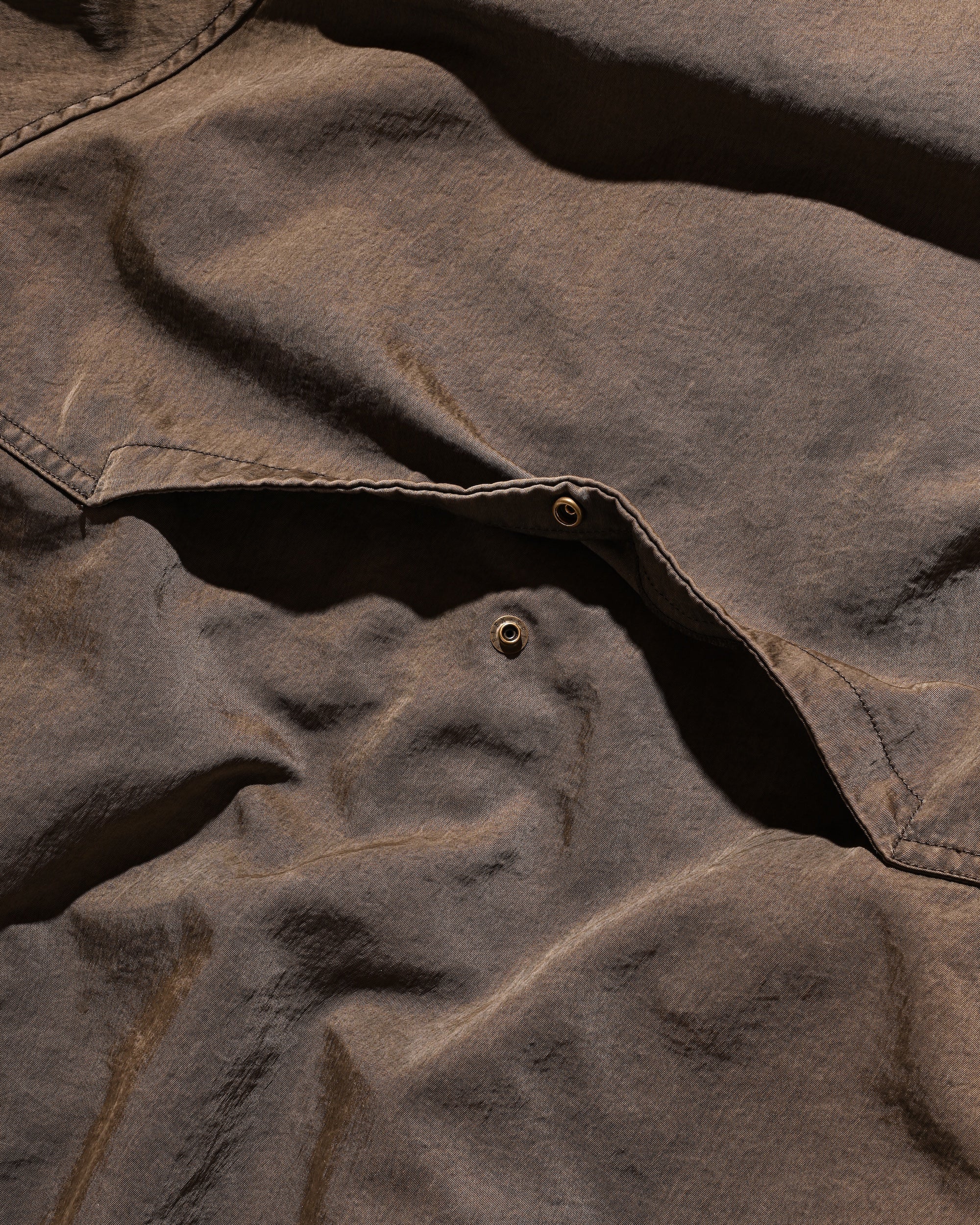 【2.7 SAT 20:00- IN STOCK】FADED FINISH NYLON CITY ACTIVE JACKET (FADE BROWN)