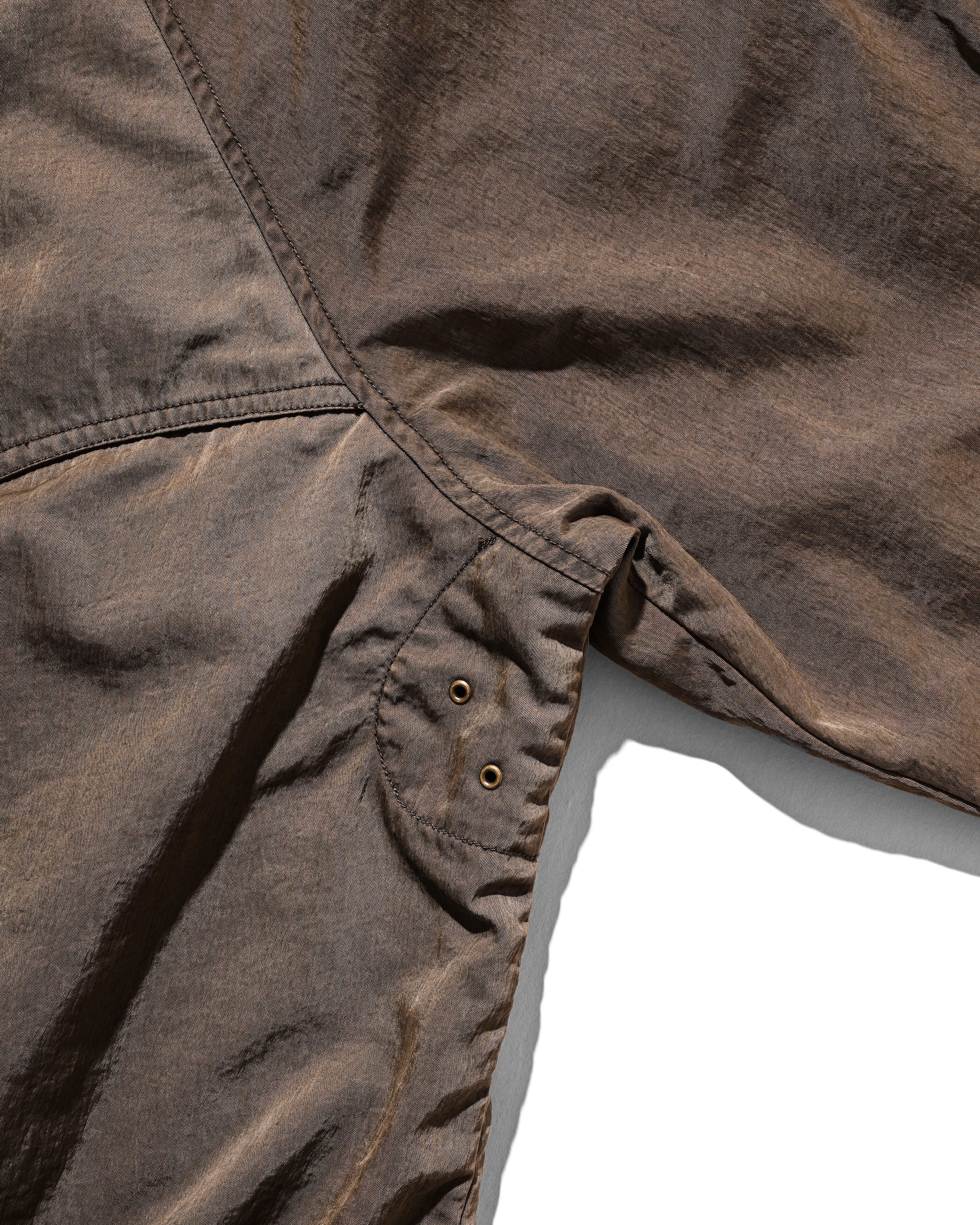 【2.7 SAT 20:00- IN STOCK】FADED FINISH NYLON CITY ACTIVE JACKET (FADE BROWN)