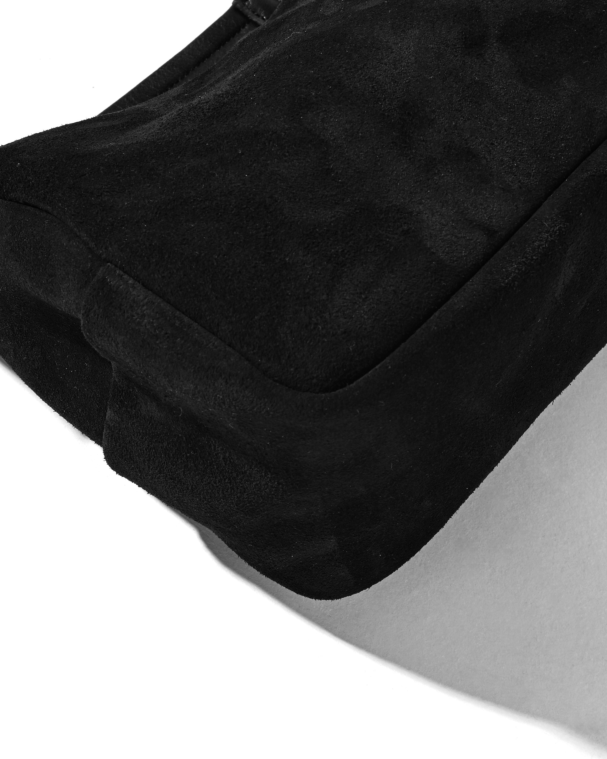 SUEDE DAYOFF BAG MINI (BLACK)