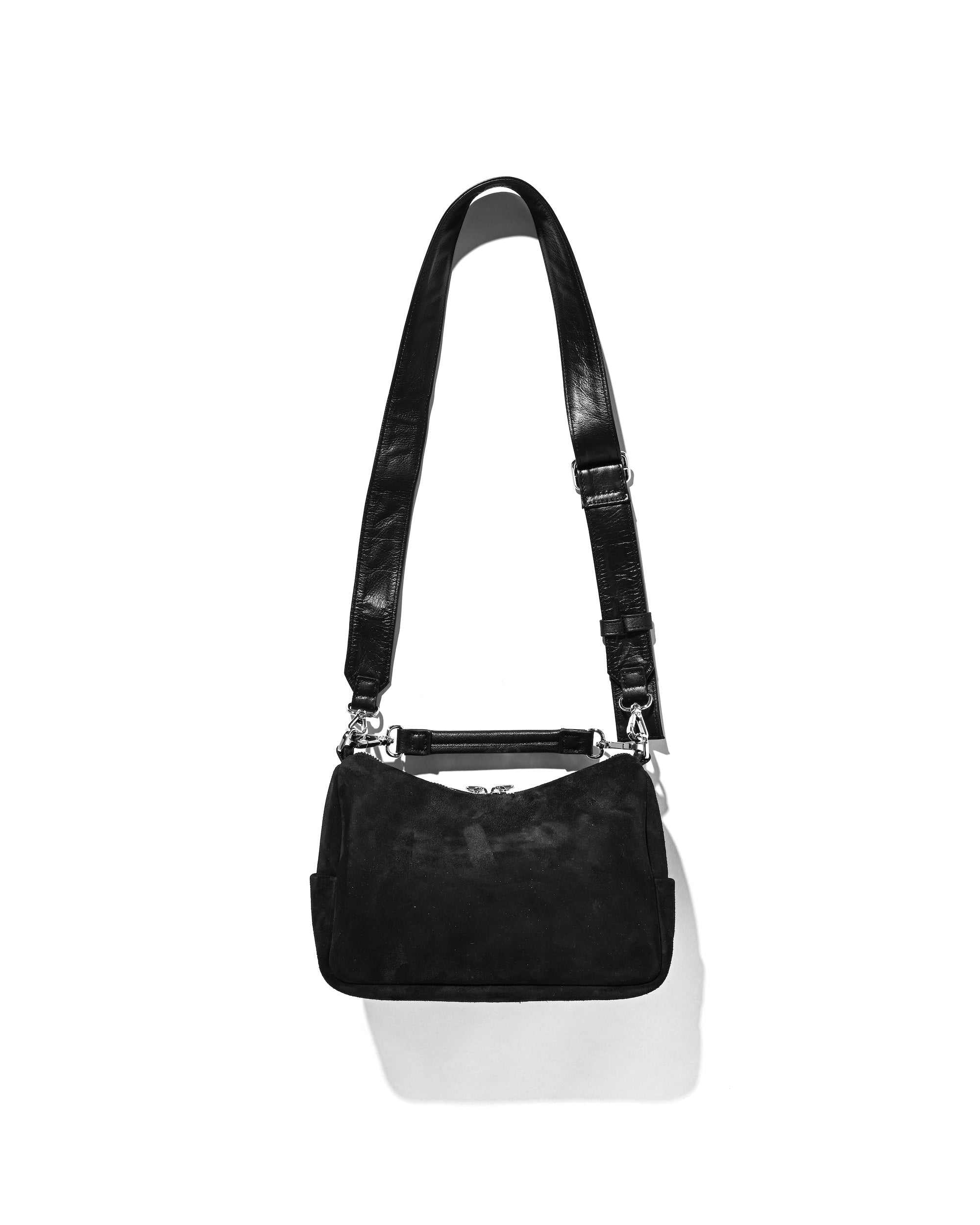 SUEDE DAYOFF BAG MINI (BLACK)