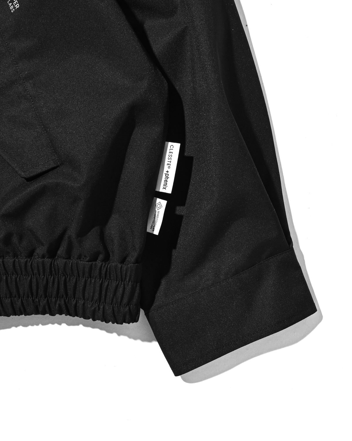 【10.24 SAT 20:00- IN STOCK】 +phenix WINDSTOPPER® by GORE-TEX LABS TWILL CITY DOUBLE FLAP JACKET (BLACK)