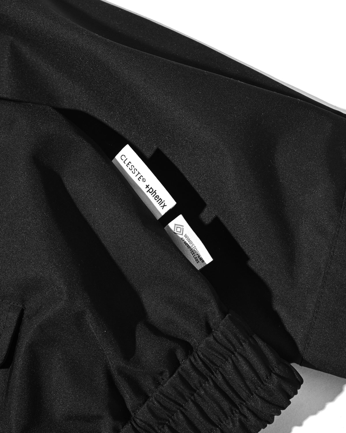 【10.24 SAT 20:00- IN STOCK】 +phenix WINDSTOPPER® by GORE-TEX LABS TWILL CITY DOUBLE FLAP JACKET (BLACK)