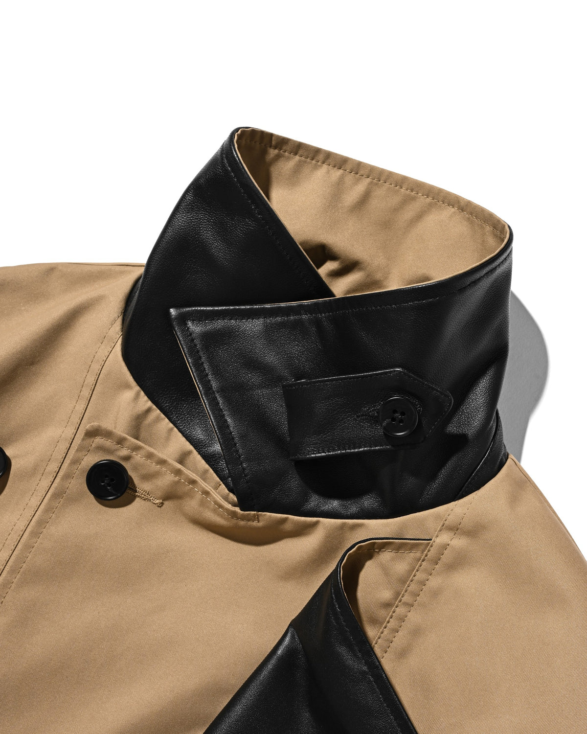 【10.24 SAT 20:00- IN STOCK】 +phenix WINDSTOPPER® by GORE-TEX LABS TWILL CITY DOUBLE FLAP JACKET (CAMEL BEIGE)
