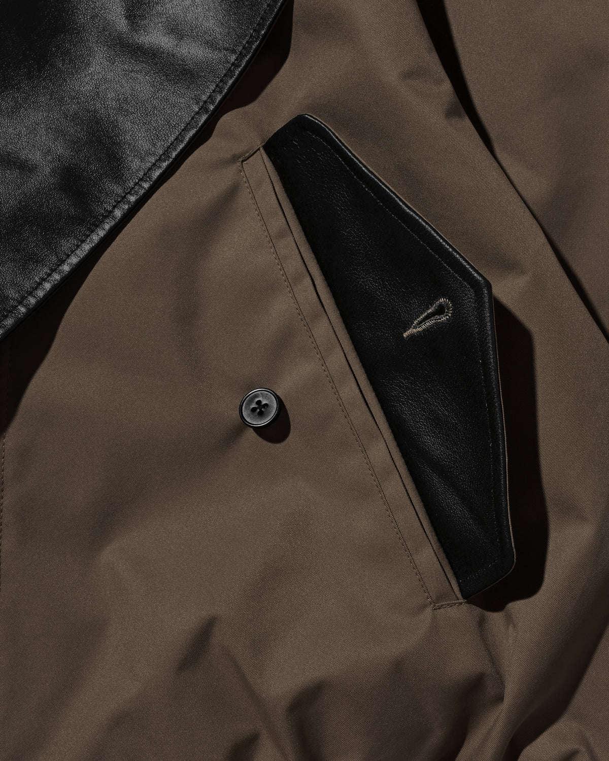 【10.24 SAT 20:00- IN STOCK】 +phenix WINDSTOPPER® by GORE-TEX LABS TWILL CITY DOUBLE FLAP JACKET (URBAN BROWN)