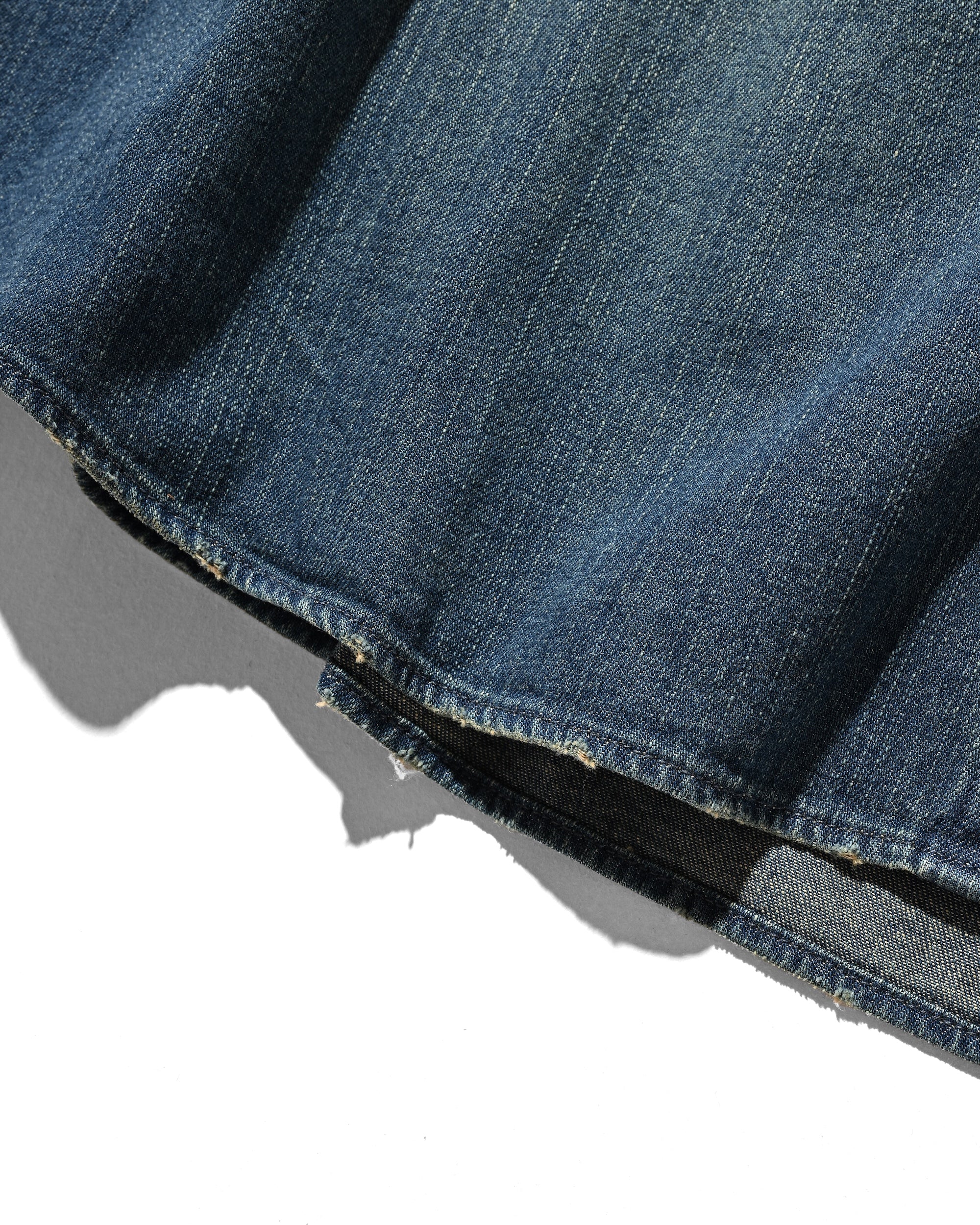 VINTAGE DYED DENIM CLASSIC CITY S/S SHIRT (VINTAGE INDIGO)