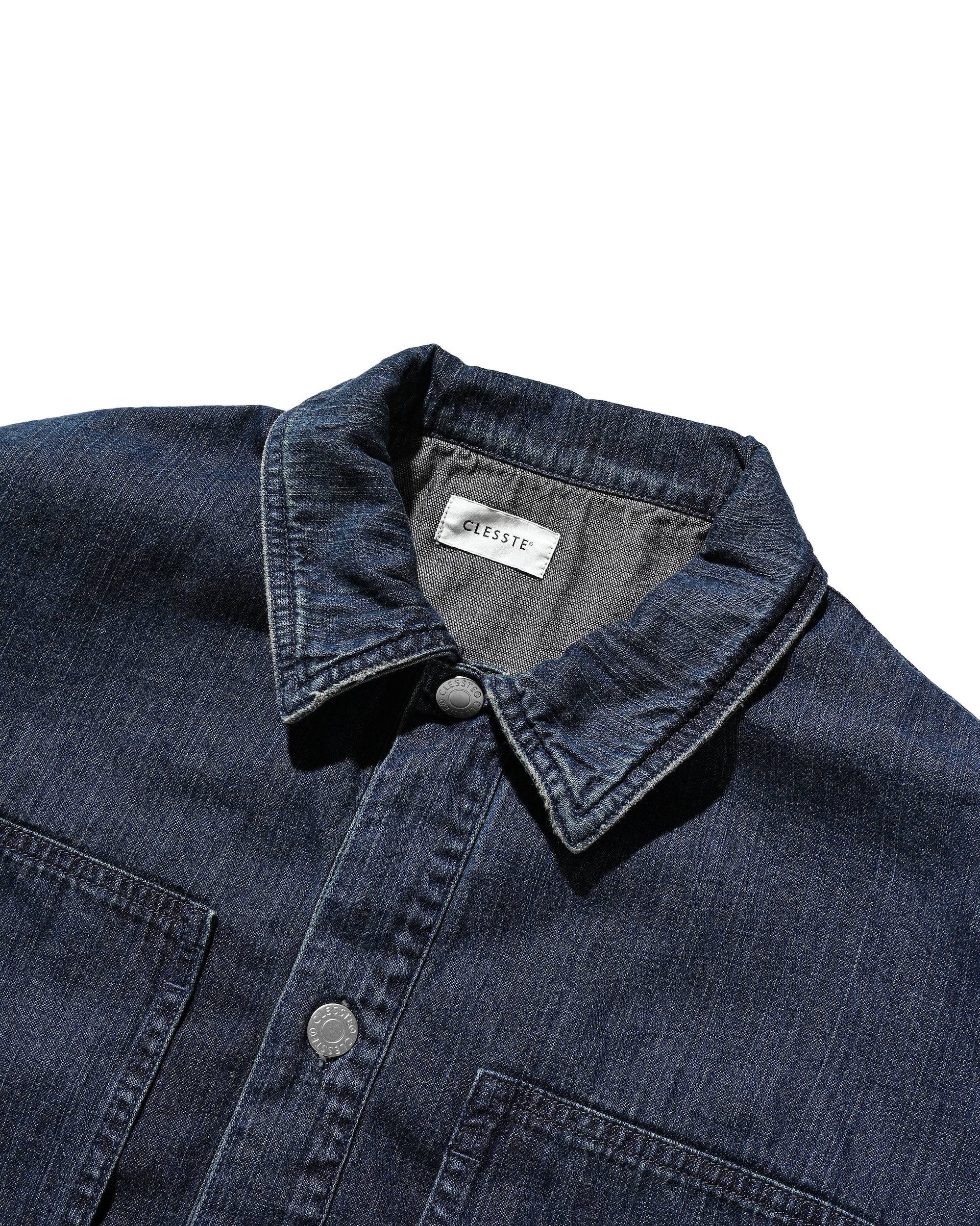 【2.21 SAT 20:00- IN STOCK】VINTAGE DYED SELVEDGE DENIM US ARMY M-35 PULLOVER JACKET (VINTAGE INDIGO)