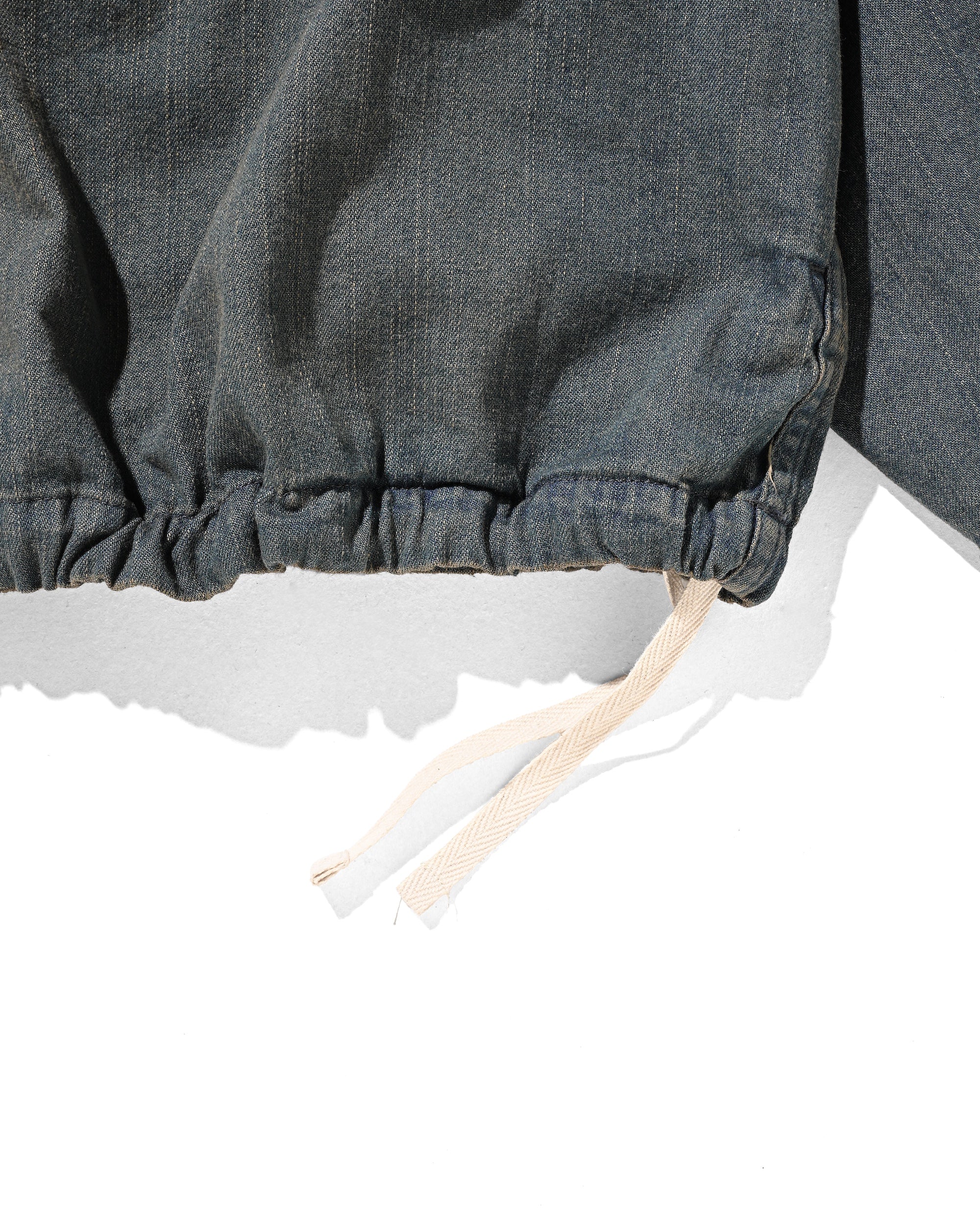 【2.21 SAT 20:00- IN STOCK】VINTAGE DYED SELVEDGE DENIM US ARMY M-35 PULLOVER JACKET (VINTAGE BROWN)