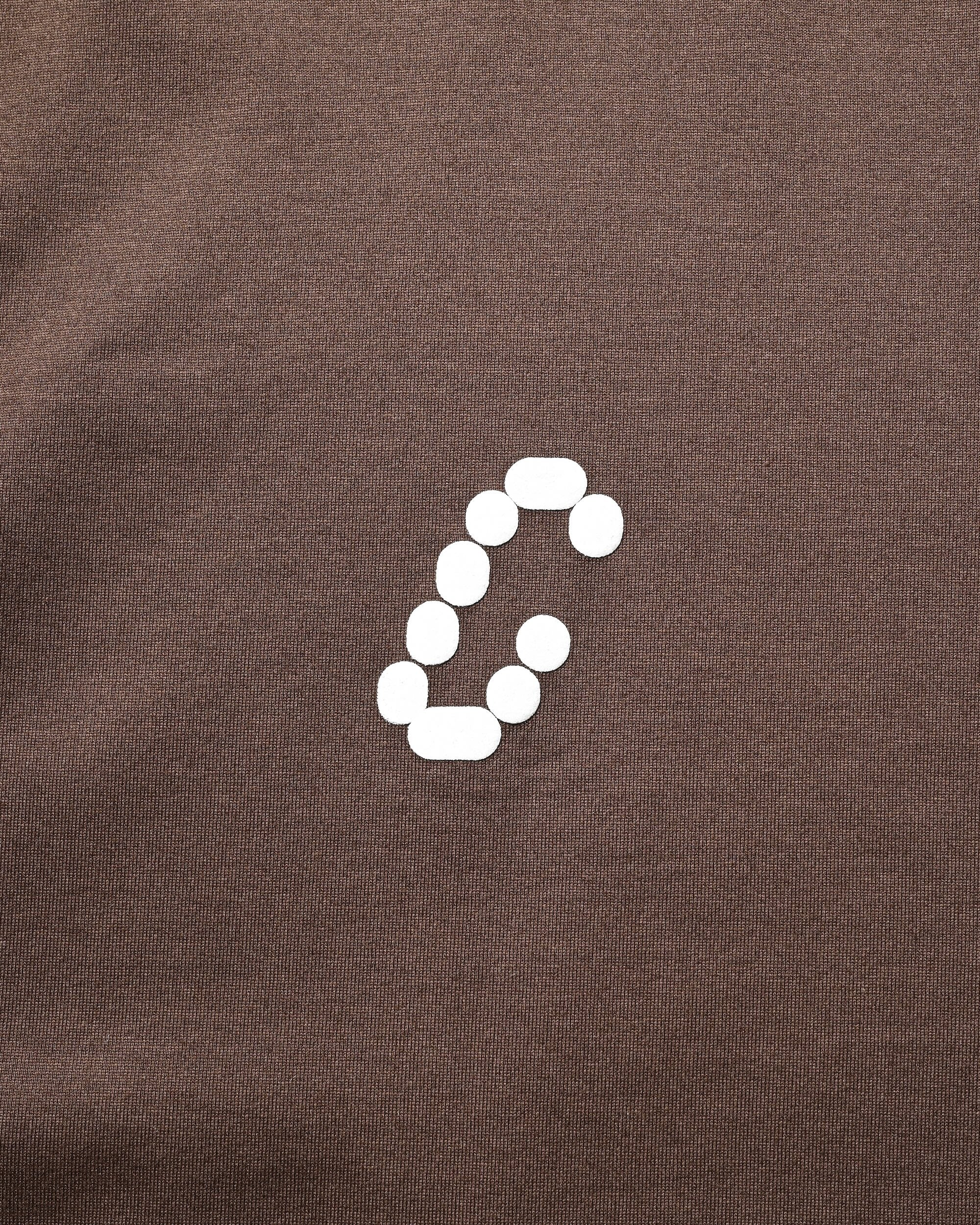 STAFF T-SHIRT WITH DRAWSTRINGS (BROWN)