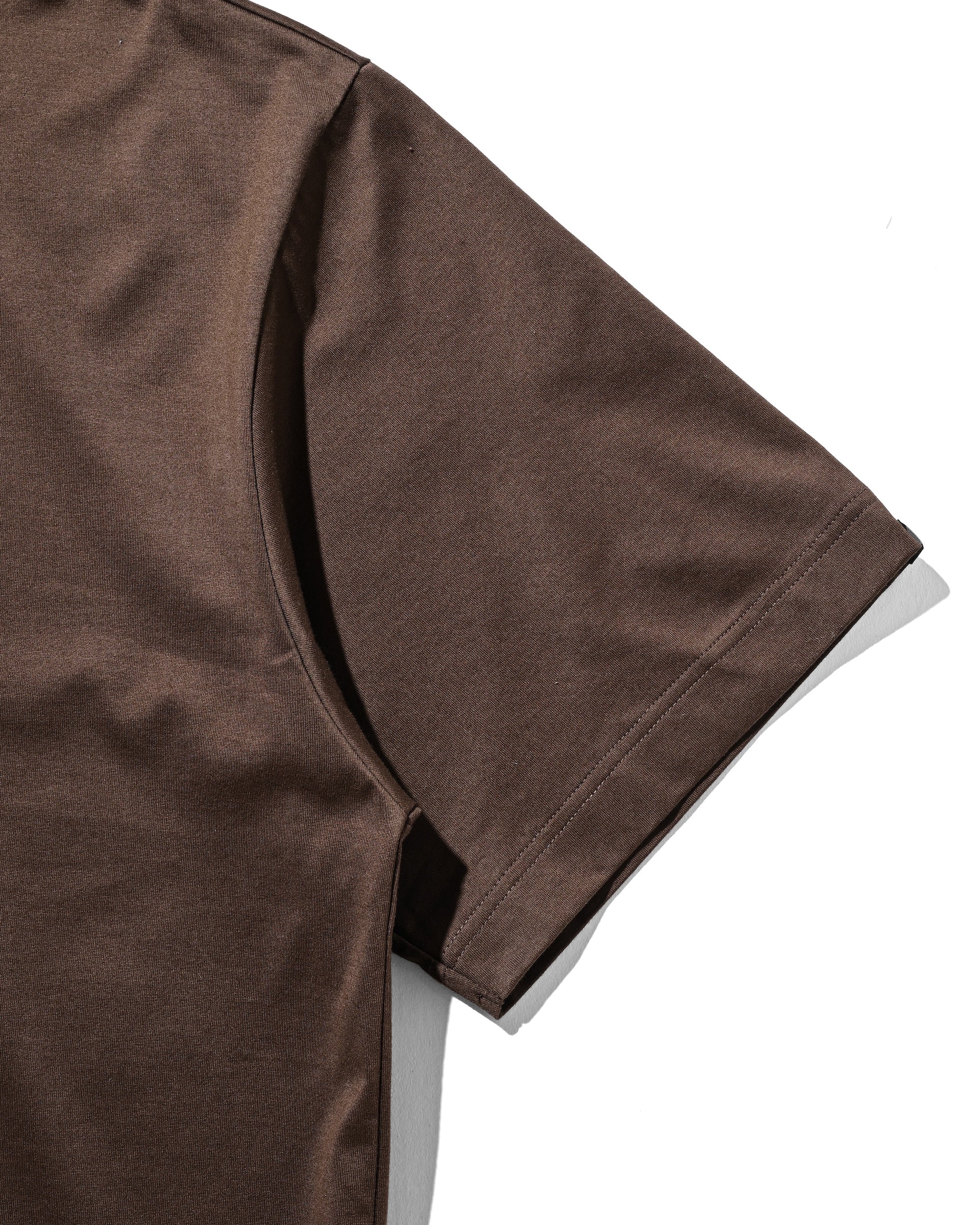 STAFF T-SHIRT WITH DRAWSTRINGS (BROWN)