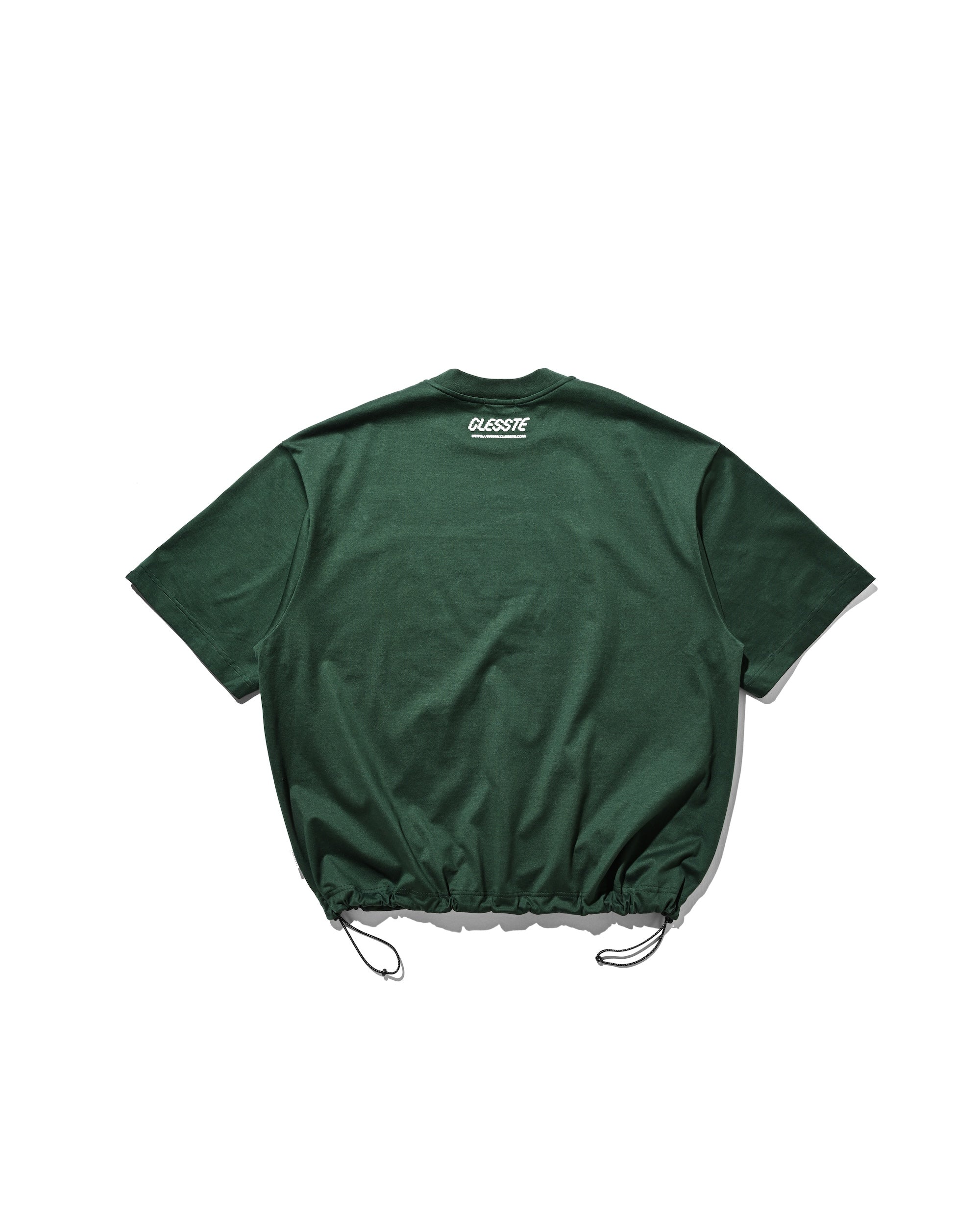 STAFF T-SHIRT WITH DRAWSTRINGS (GREEN)