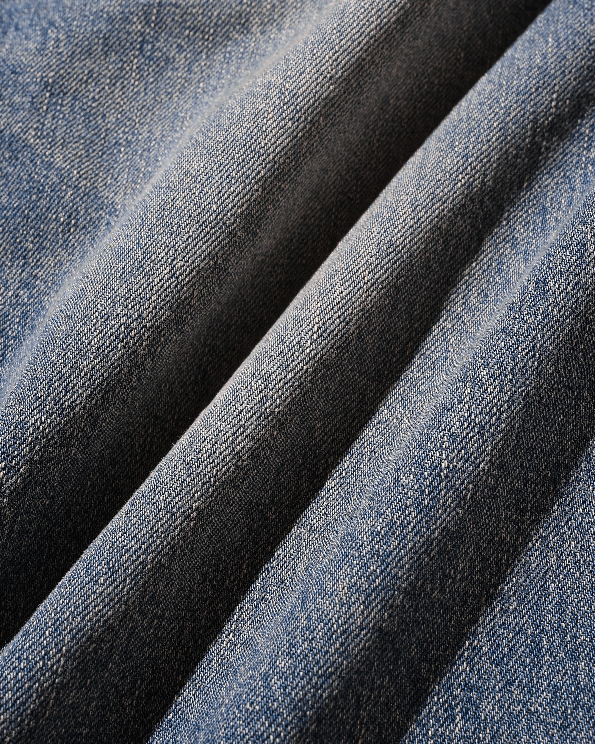 【8.30 SAT 20:00- IN STOCK】VINTAGE DYED SELVEDGE DENIM WIDE PANTS (VINTAGE INDIGO)