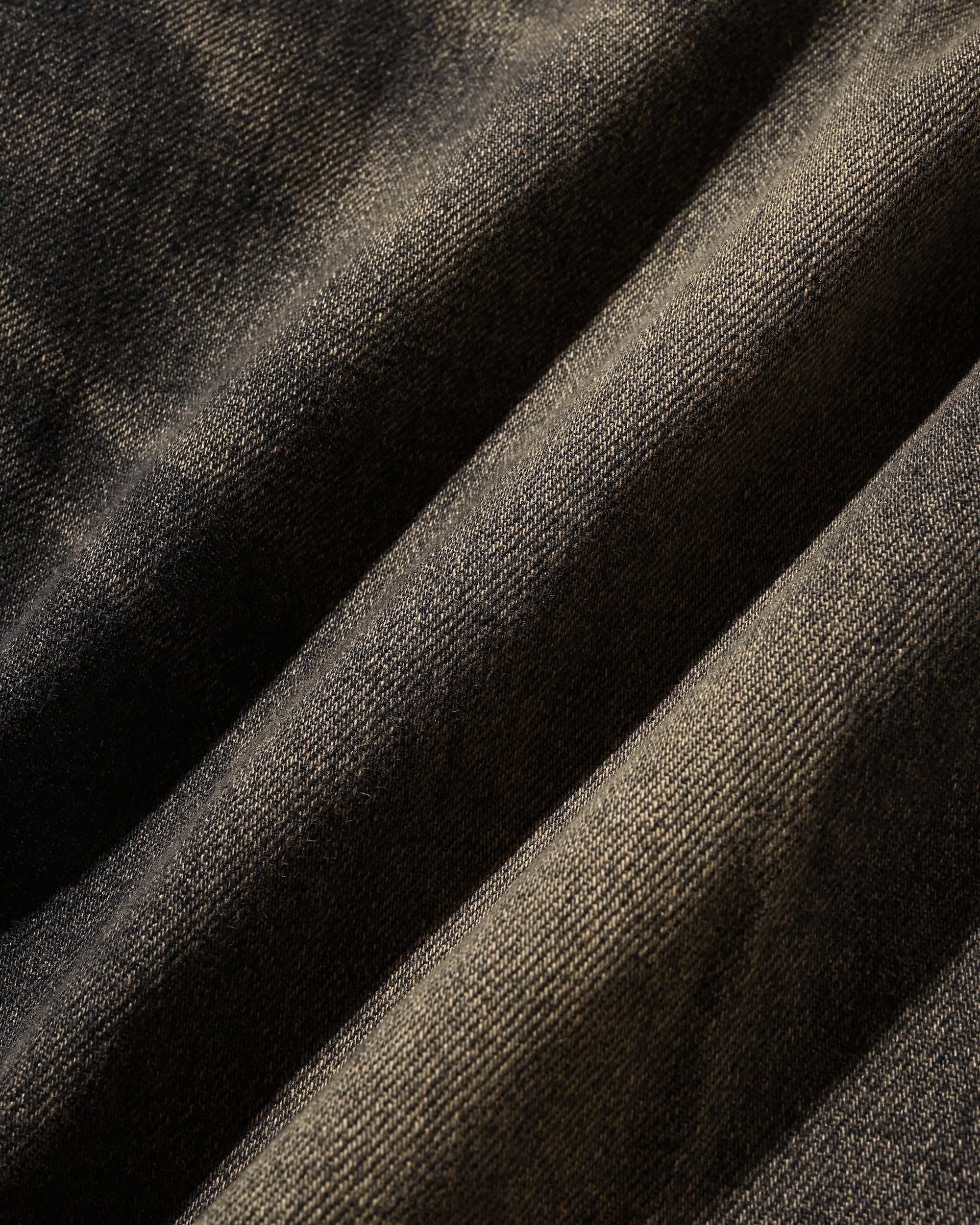 【8.30 SAT 20:00- IN STOCK】VINTAGE DYED SELVEDGE DENIM WIDE PANTS (VINTAGE BLACK)