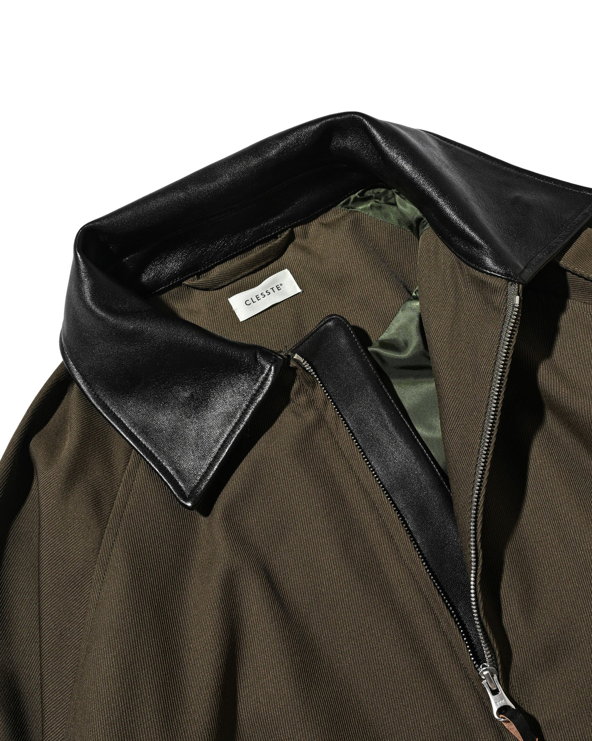 【10.7 WED 20:00- IN STOCK】 WOOL KERSEY CITY UTILITY BALLOON JACKET (OLIVE)