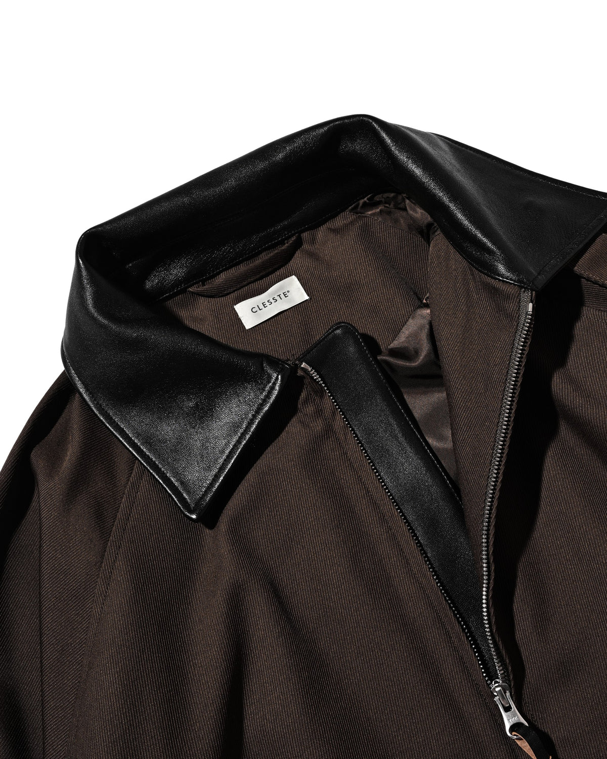 【10.7 WED 20:00- IN STOCK】 WOOL KERSEY CITY UTILITY BALLOON JACKET (BROWN)