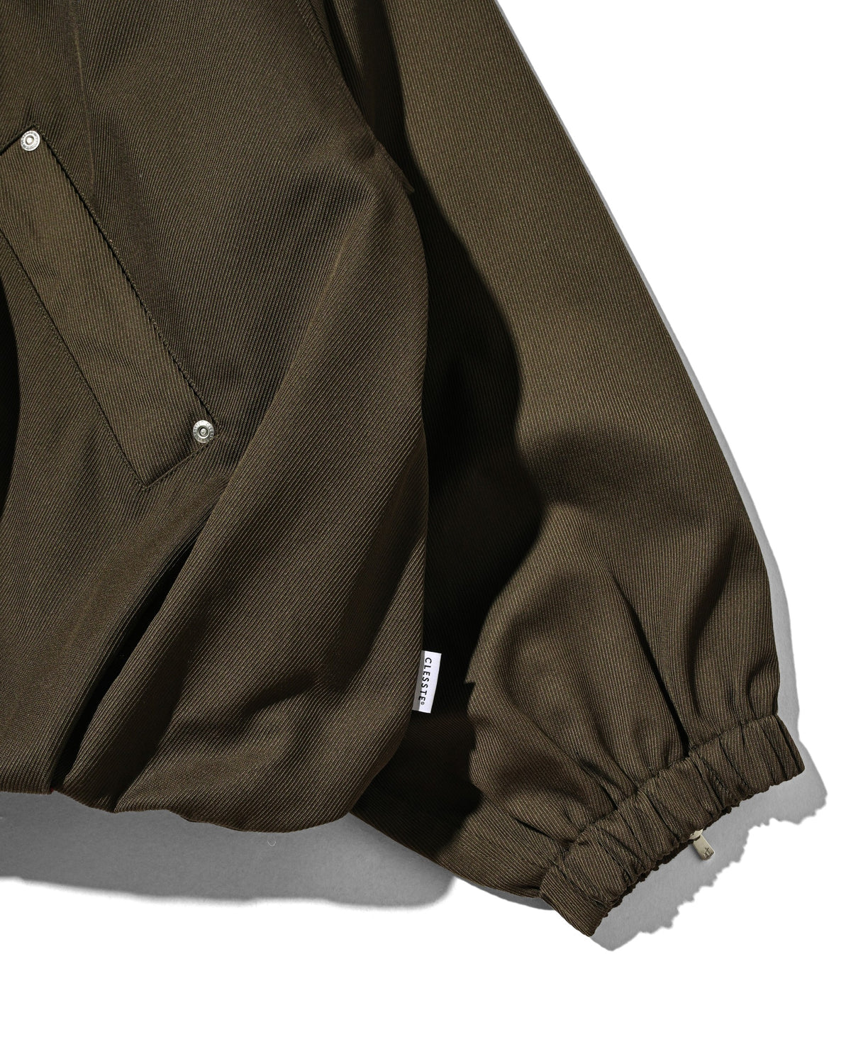 【10.7 WED 20:00- IN STOCK】 WOOL KERSEY CITY UTILITY BALLOON JACKET (OLIVE)