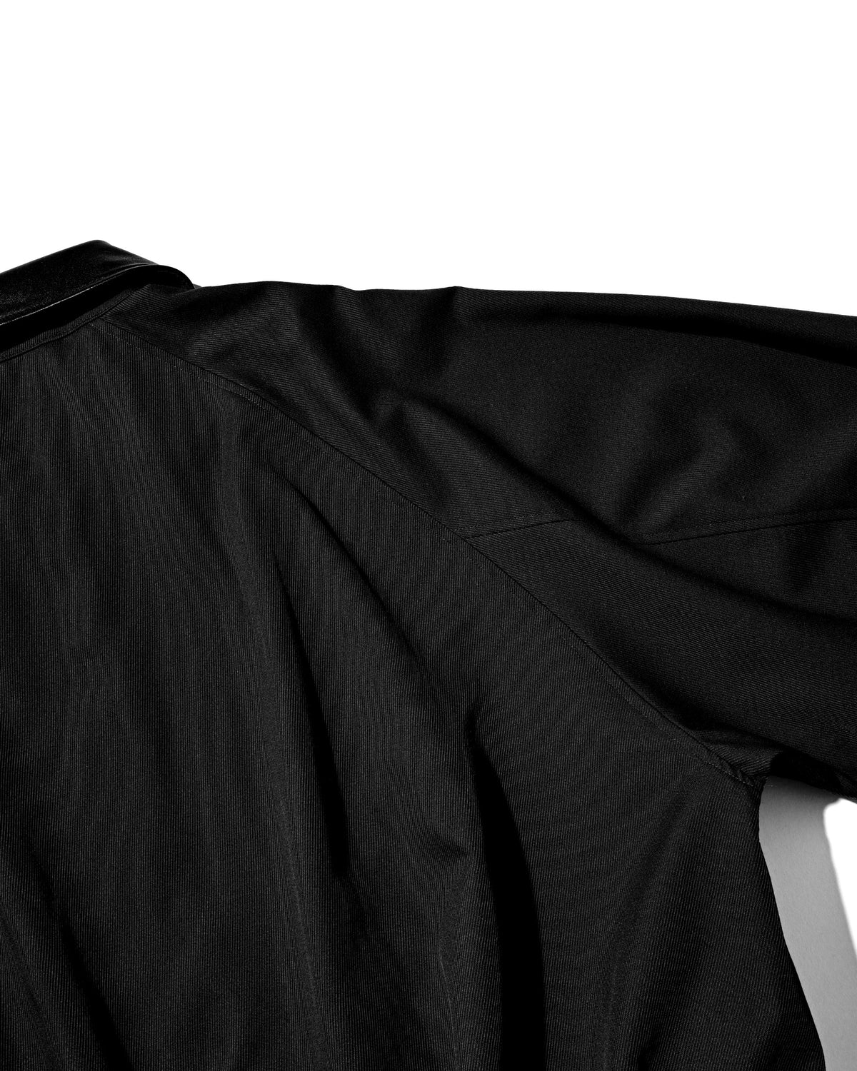 【10.7 WED 20:00- IN STOCK】 WOOL KERSEY CITY UTILITY BALLOON JACKET (BLACK)