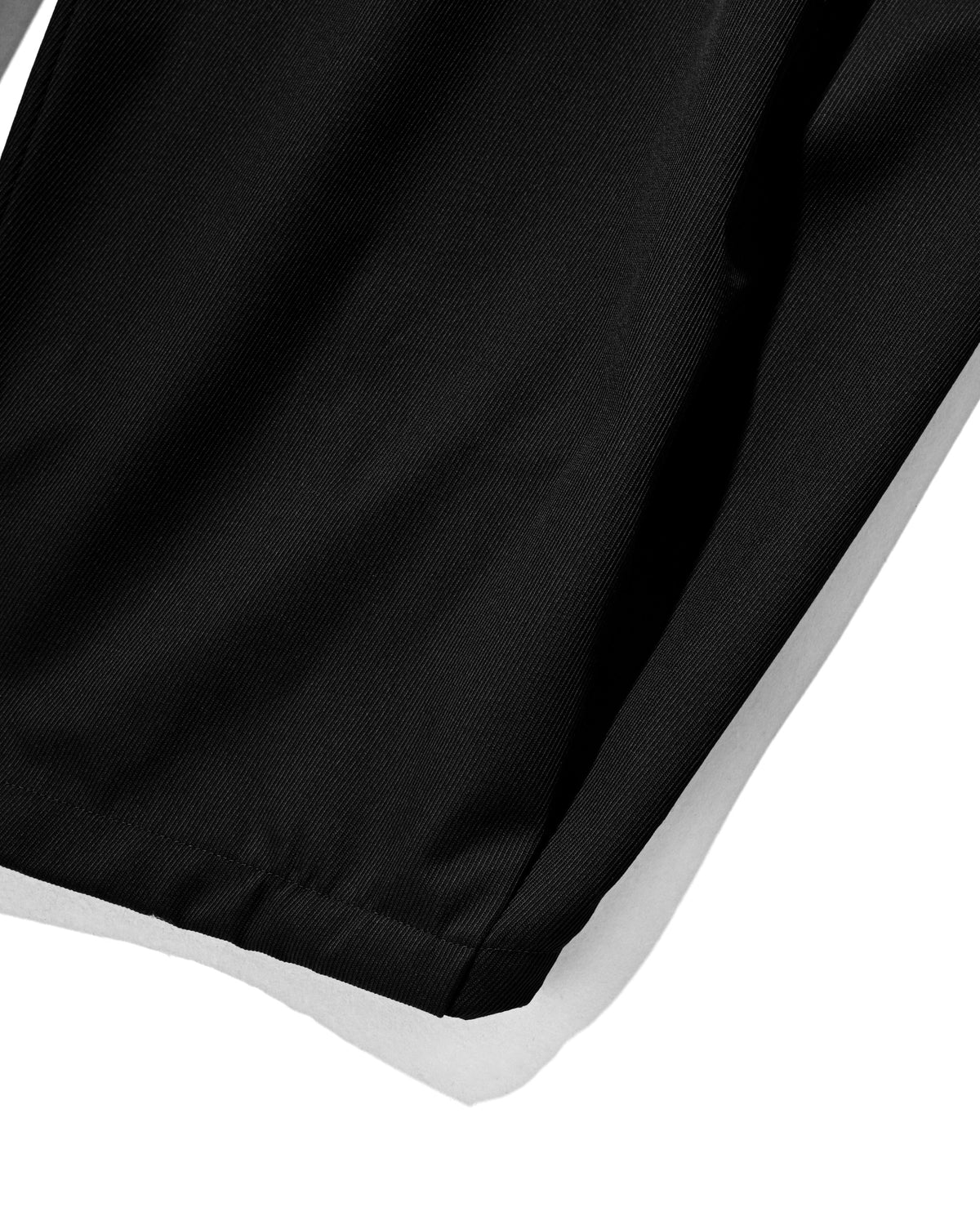 【10.7 WED 20:00- IN STOCK】 WOOL KERSEY CITY WIDE TAPERED BALLOON PANTS (BLACK)