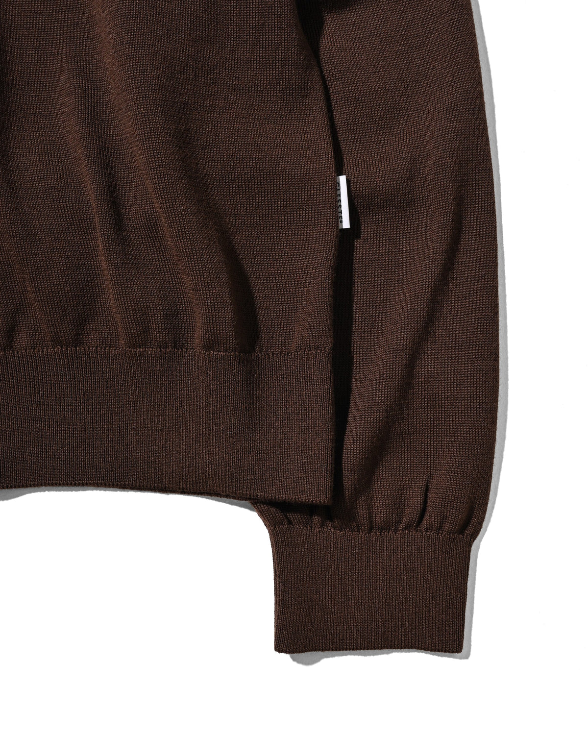 【10.21 WED 20:00- IN STOCK】 12G WOOL KNIT COLLARED CARDIGAN (BROWN)