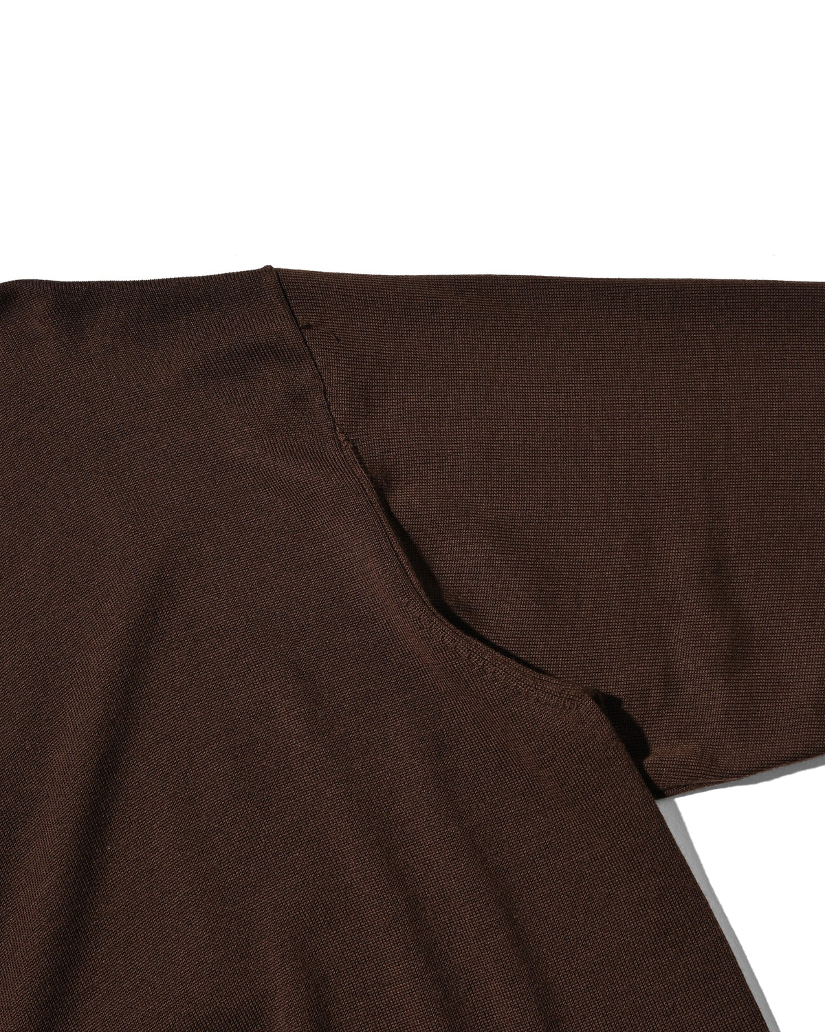 【10.21 WED 20:00- IN STOCK】 12G WOOL KNIT COLLARED CARDIGAN (BROWN)