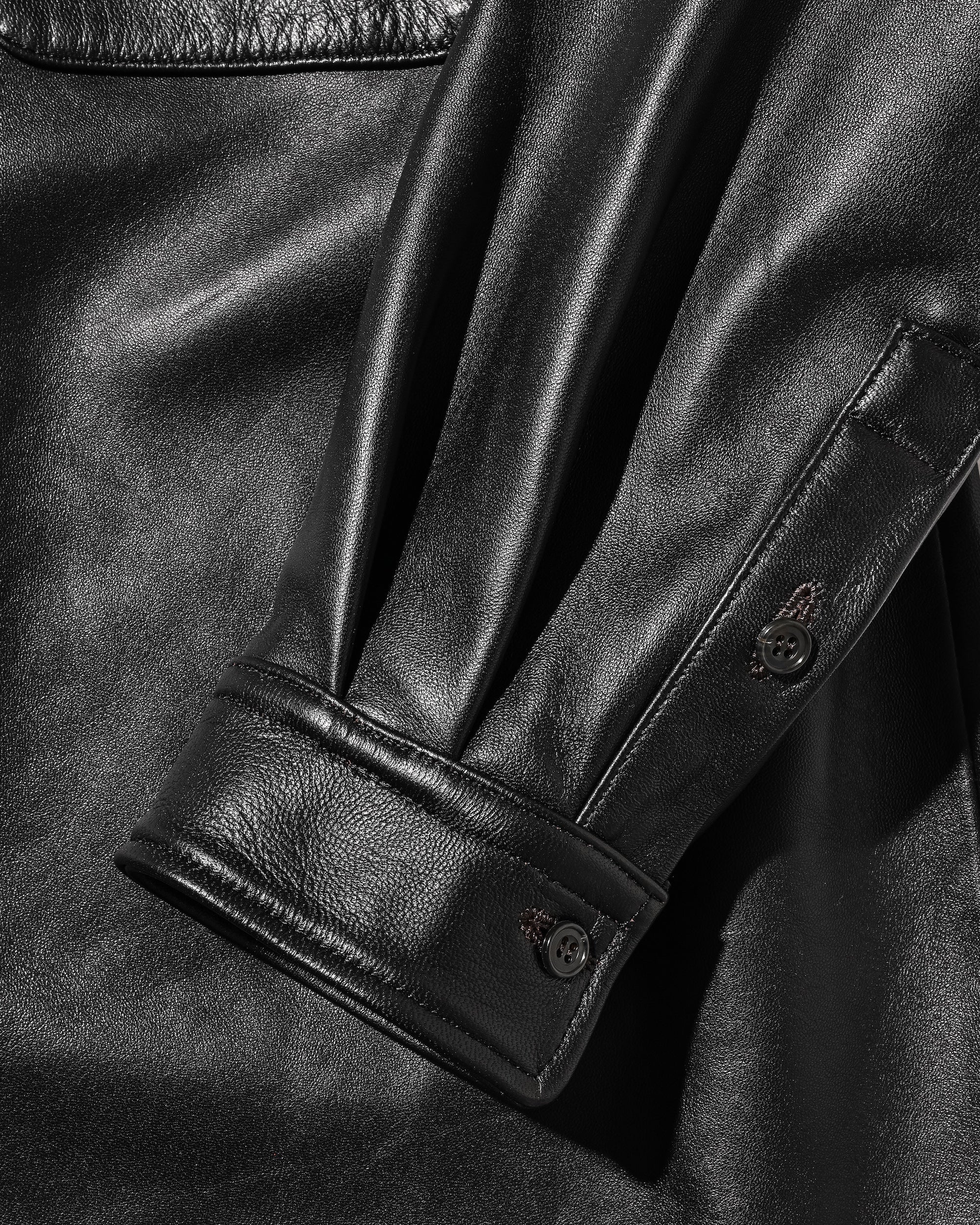 【3.14 SAT 20:00- IN STOCK】SHEEP LEATHER CITY UNIFORM L/S SHIRT