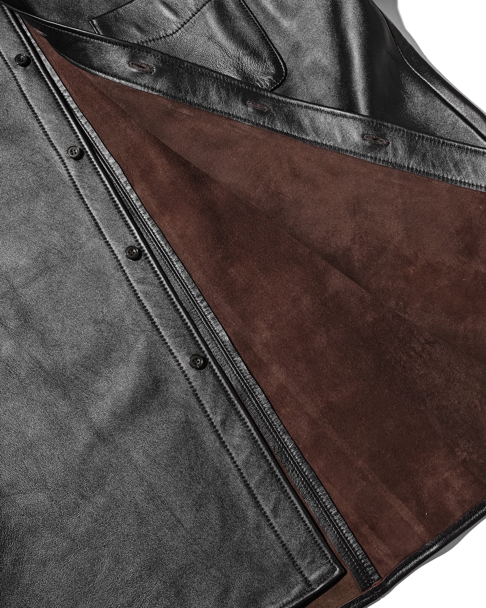 【3.14 SAT 20:00- IN STOCK】SHEEP LEATHER CITY UNIFORM L/S SHIRT