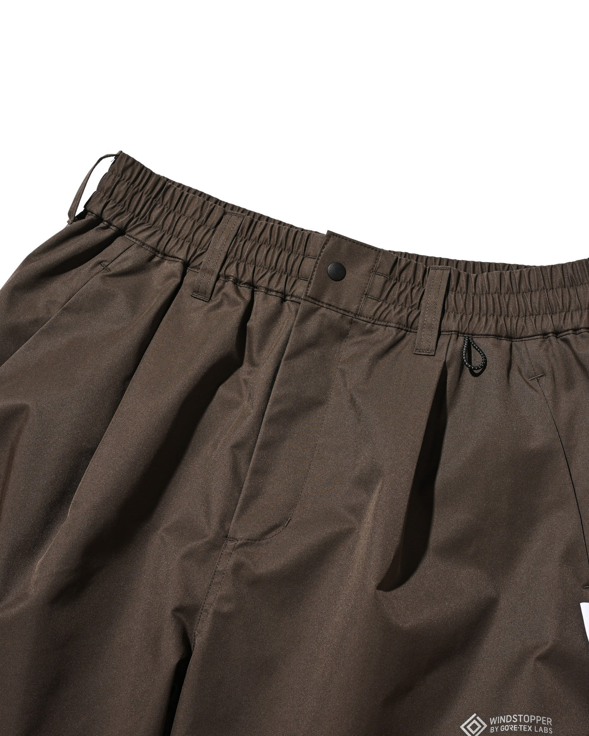 【10.17 SAT 20:00- IN STOCK】 +phenix WINDSTOPPER® by GORE-TEX LABS TWILL CITY BARREL LEG PANTS (URBAN BROWN)