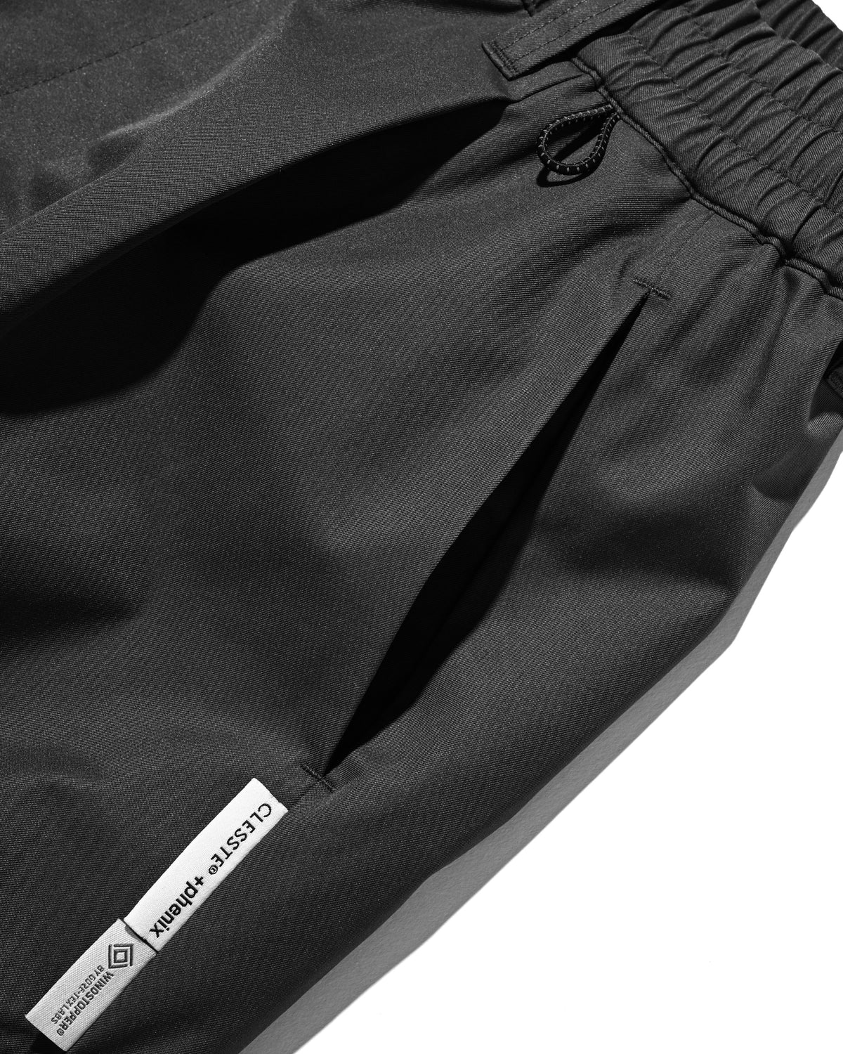 【10.17 SAT 20:00- IN STOCK】 +phenix WINDSTOPPER® by GORE-TEX LABS TWILL CITY BARREL LEG PANTS (SHADOW GRAY)