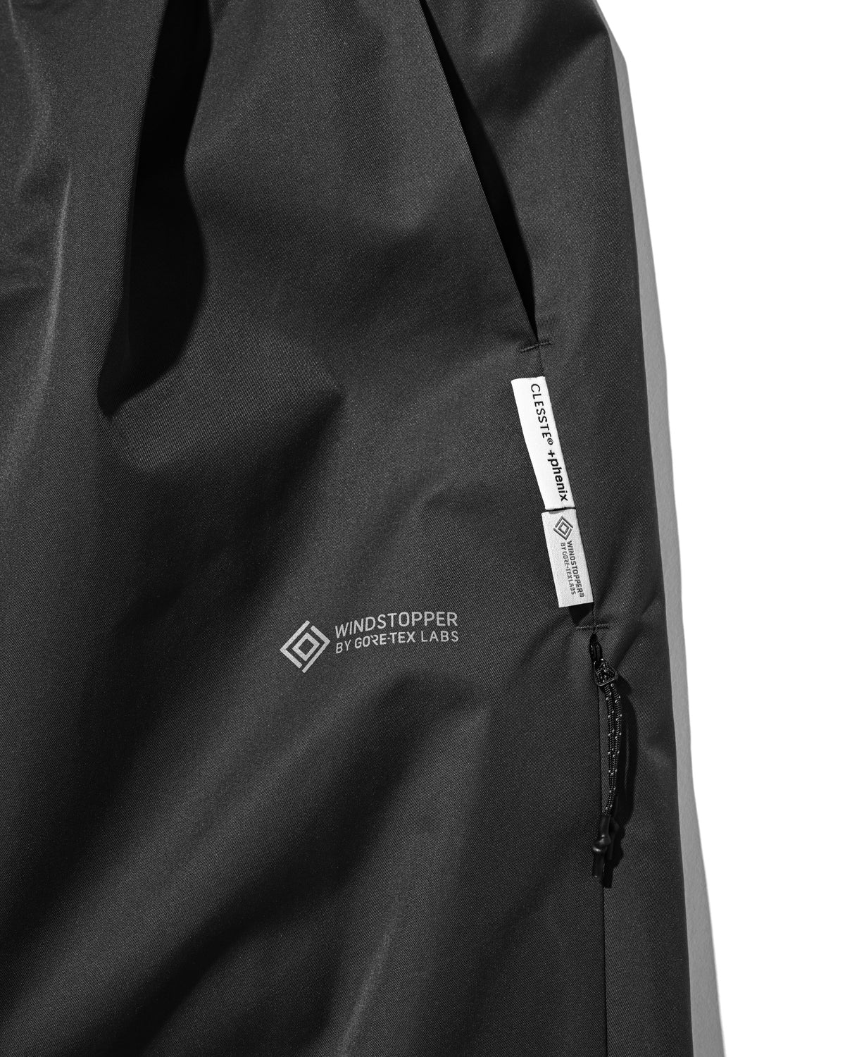 【10.17 SAT 20:00- IN STOCK】 +phenix WINDSTOPPER® by GORE-TEX LABS TWILL CITY BARREL LEG PANTS (SHADOW GRAY)