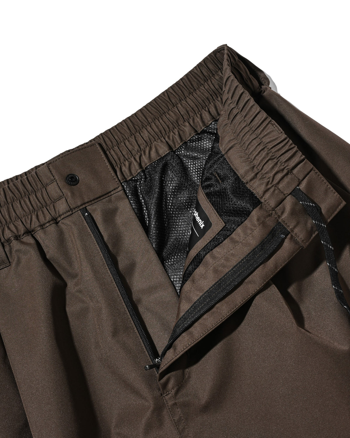 【10.17 SAT 20:00- IN STOCK】 +phenix WINDSTOPPER® by GORE-TEX LABS TWILL CITY BARREL LEG PANTS (URBAN BROWN)