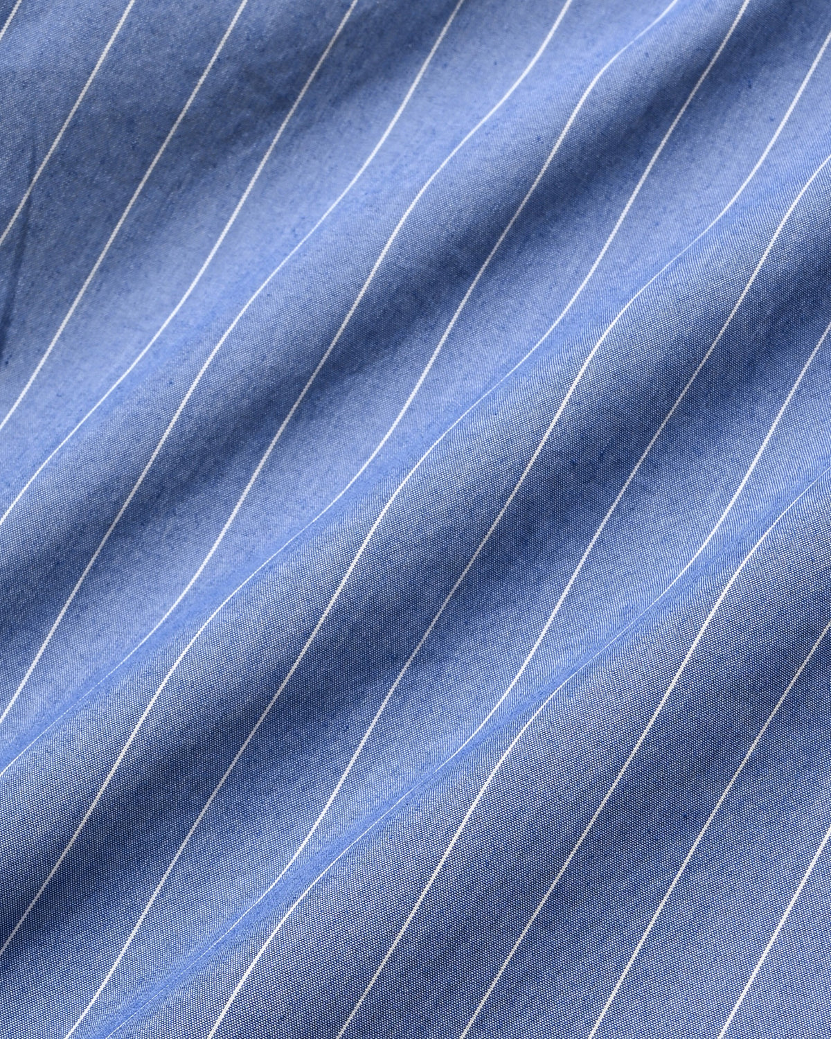 【10.14 WED 20:00- IN STOCK】 STRIPED EVERYDAY BOX FIT L/S SHIRT (BLUE STRIPE)