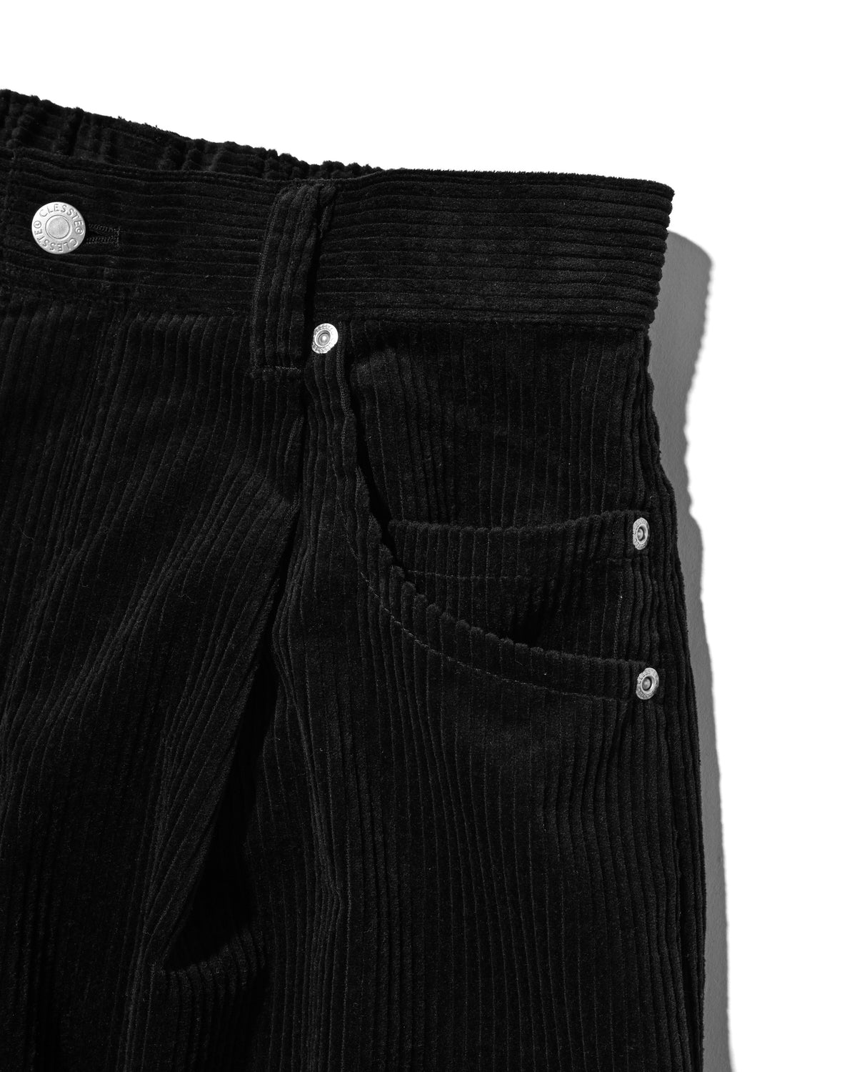【10.21 WED 20:00- IN STOCK】 CORDUROY CITY MASSIVE UTILITY PANTS (BLACK)