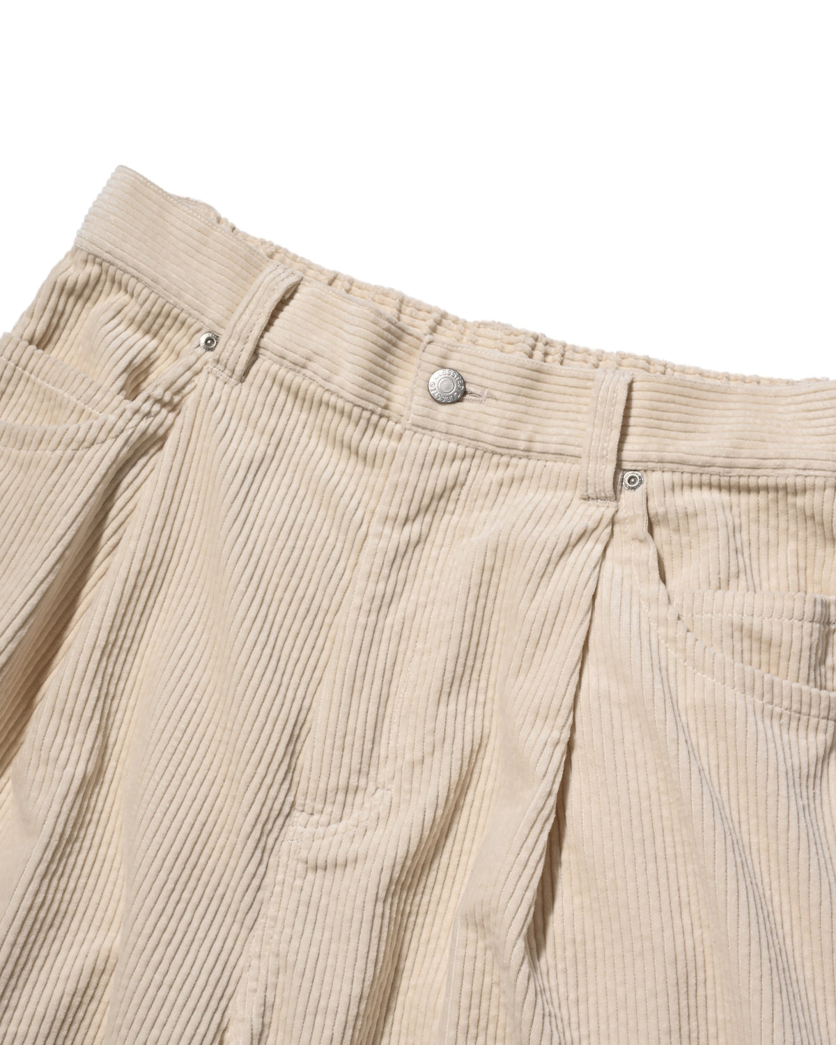【10.21 WED 20:00- IN STOCK】 CORDUROY CITY MASSIVE UTILITY PANTS (OFF WHITE)