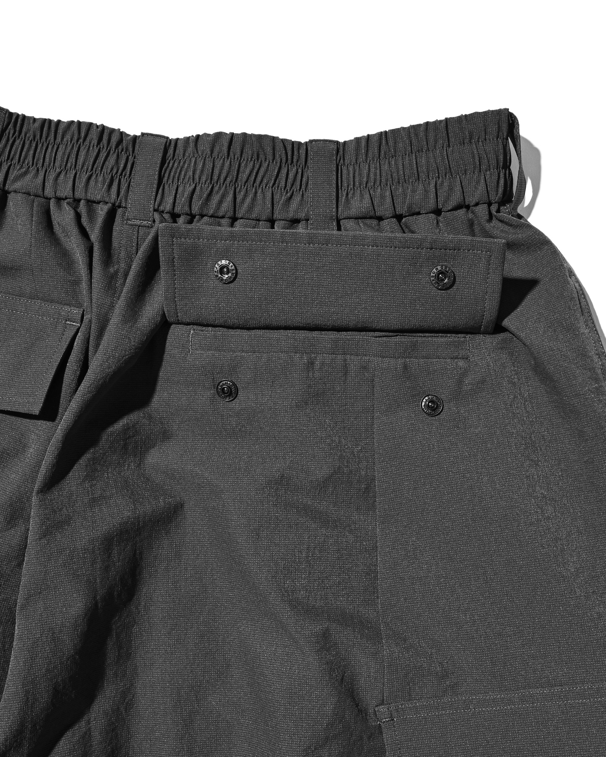 COOL DOTS®︎ MEGA POCKET BALLOON CARGO PANTS (CHARCOAL)