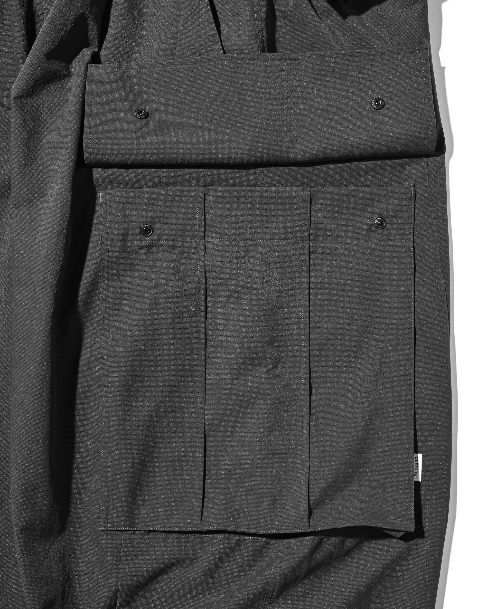 COOL DOTS®︎ MEGA POCKET BALLOON CARGO PANTS (CHARCOAL)
