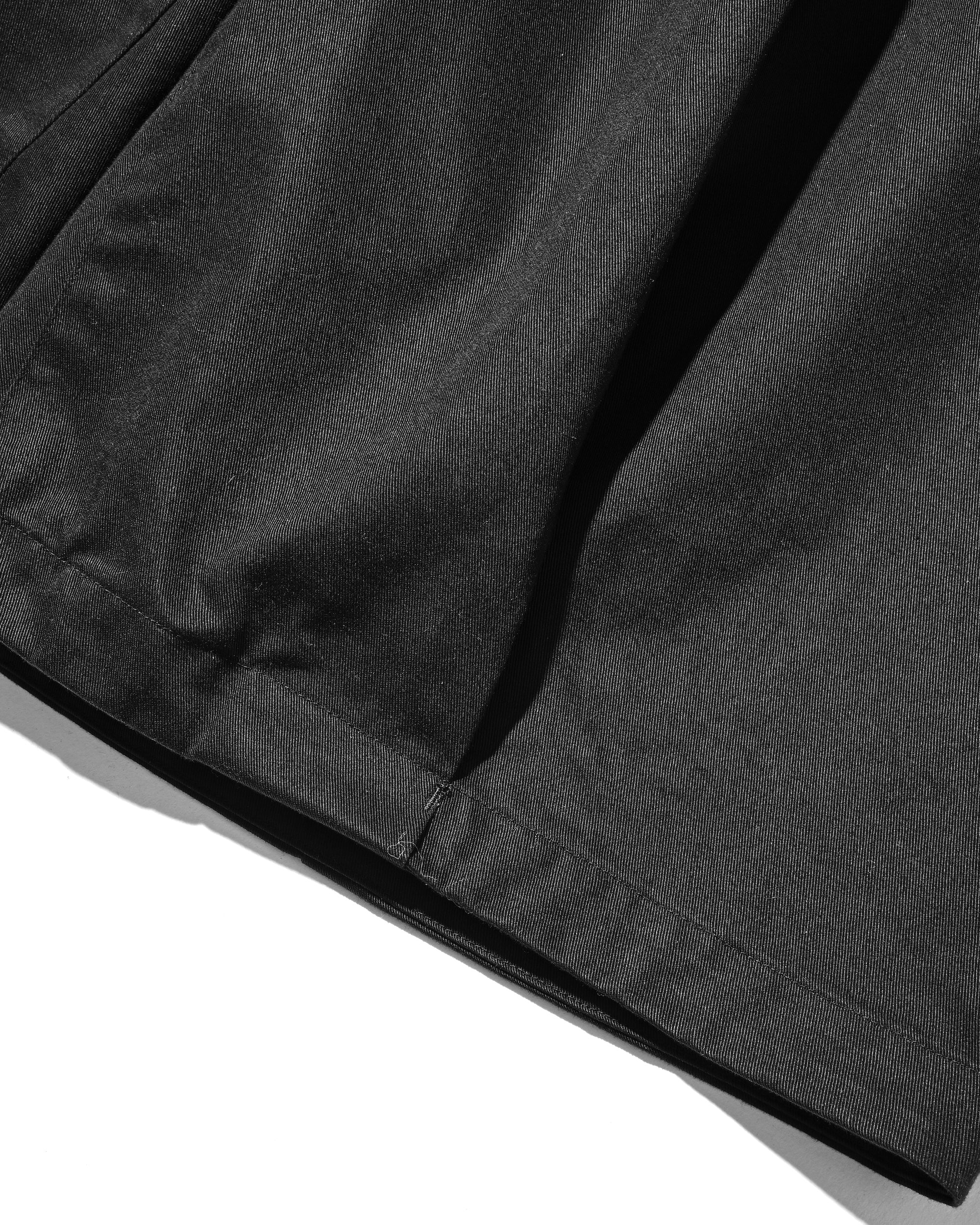【3.14 SAT 20:00- IN STOCK】FLAP WIDE BALLOON HALF PANTS (BLACK)