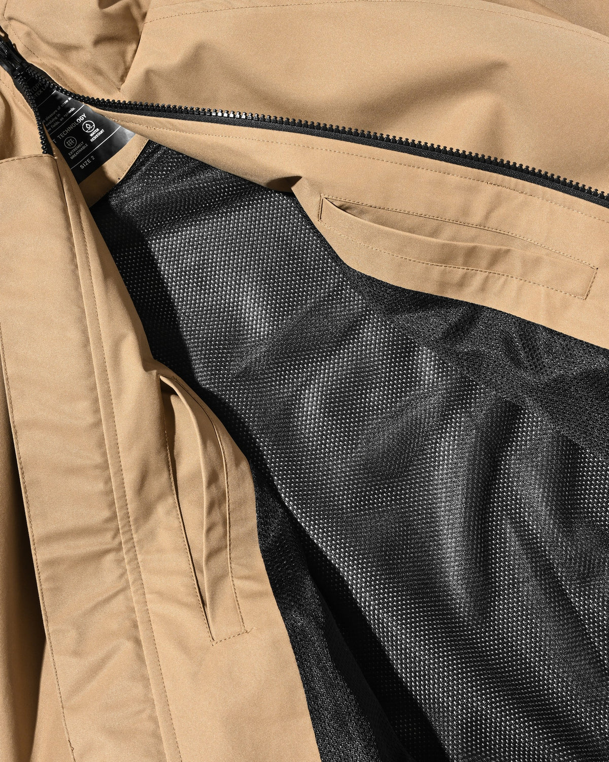 【10.17 SAT 20:00- IN STOCK】 +phenix WINDSTOPPER® by GORE-TEX LABS TWILL CITY STAND BALLOON UTILITY JACKET (CAMEL BEIGE)