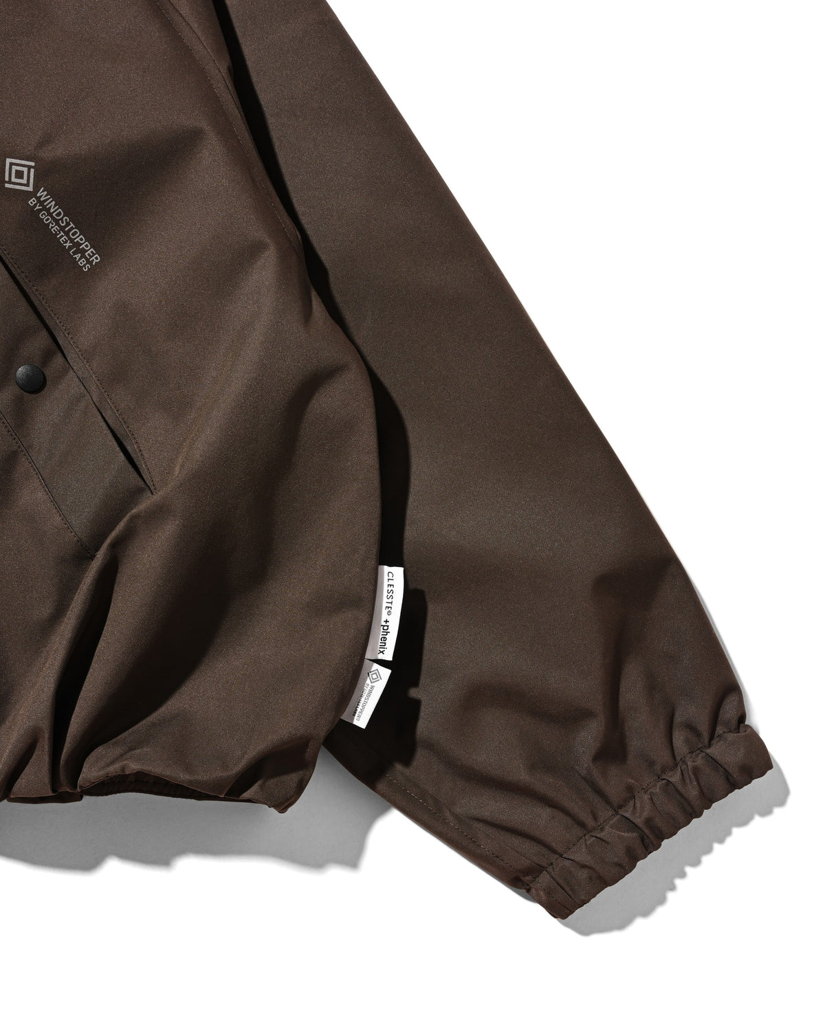 【10.17 SAT 20:00- IN STOCK】 +phenix WINDSTOPPER® by GORE-TEX LABS TWILL CITY STAND BALLOON UTILITY JACKET (URBAN BROWN)