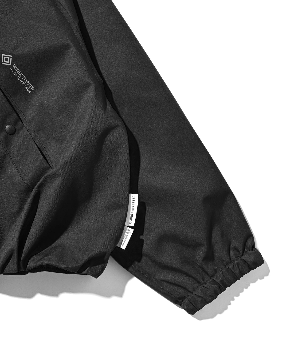 【10.17 SAT 20:00- IN STOCK】 +phenix WINDSTOPPER® by GORE-TEX LABS TWILL CITY STAND BALLOON UTILITY JACKET (SHADOW GRAY)