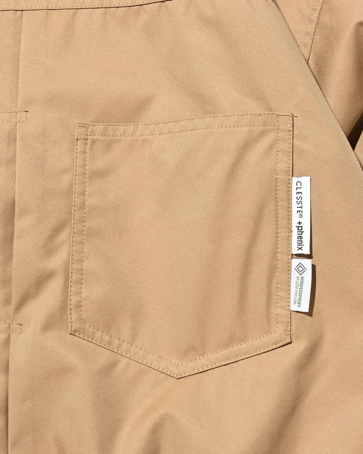 【10.28 WED 20:00- IN STOCK】 +phenix WINDSTOPPER® by GORE-TEX LABS TWILL CITY 1ST TYPE JACKET (CAMEL BEIGE)
