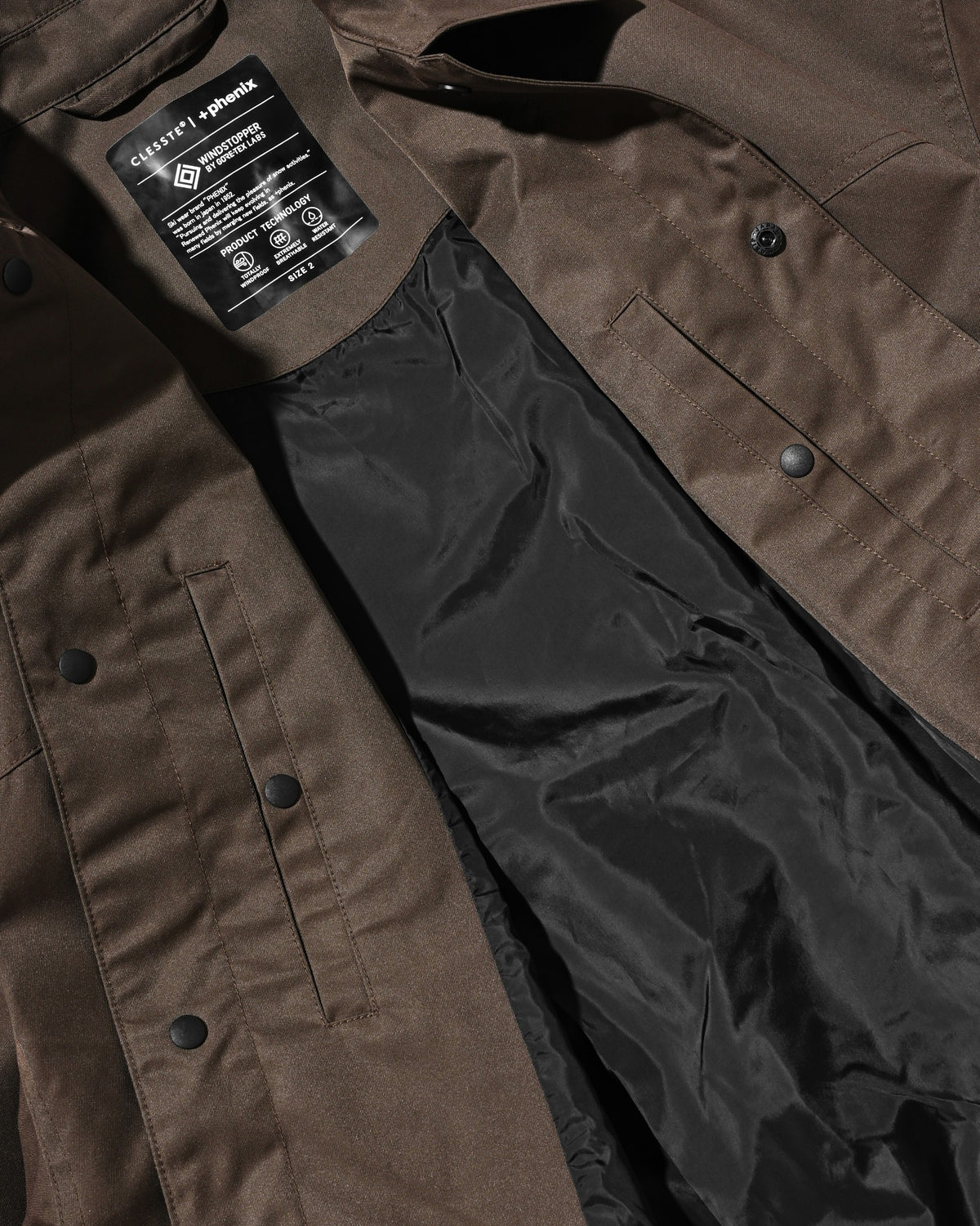 【10.28 WED 20:00- IN STOCK】 +phenix WINDSTOPPER® by GORE-TEX LABS TWILL CITY 1ST TYPE JACKET (URBAN BROWN)