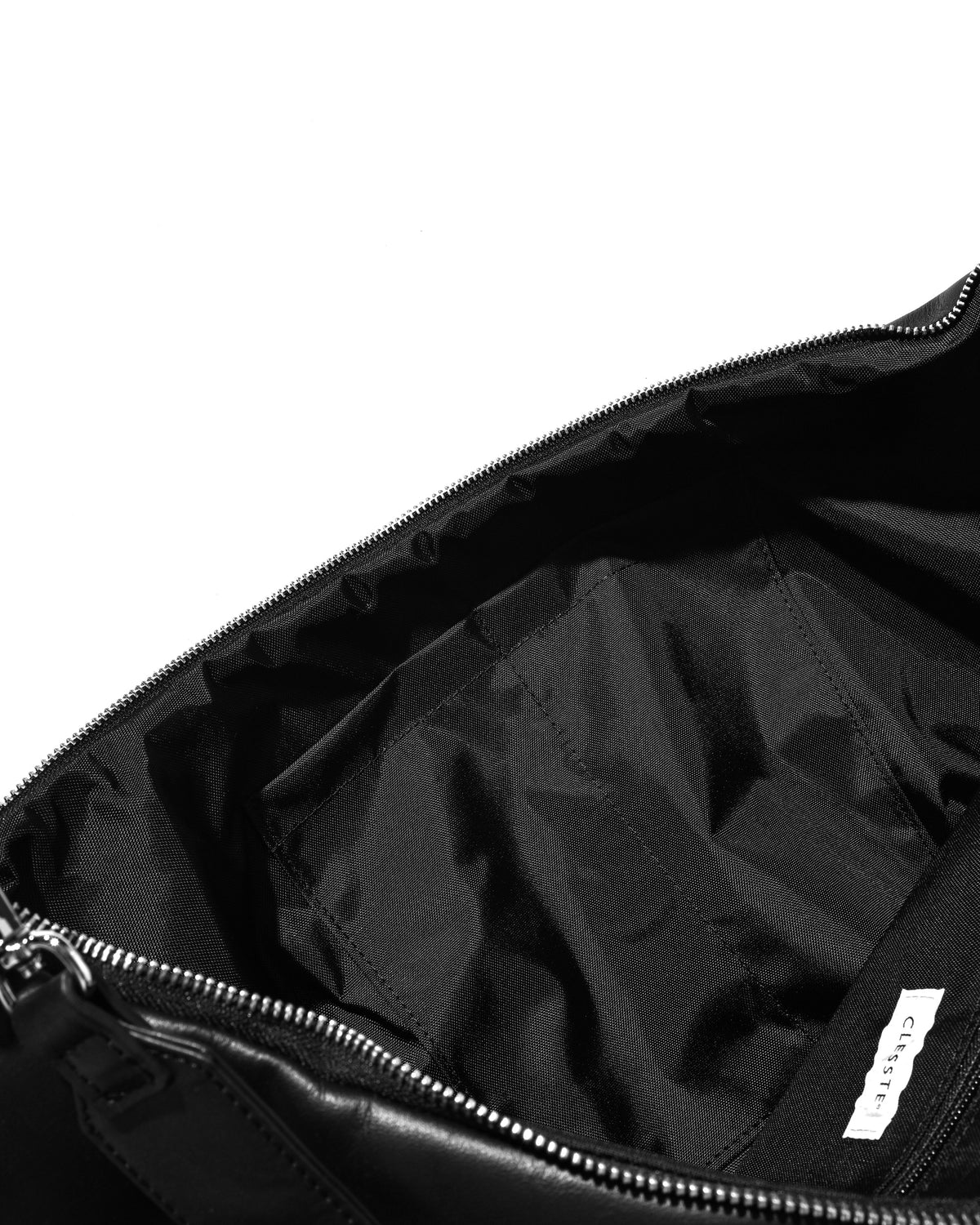 【10.21 WED 20:00- IN STOCK】 LEATHER 2WAY SYSTEM BAG (BLACK)