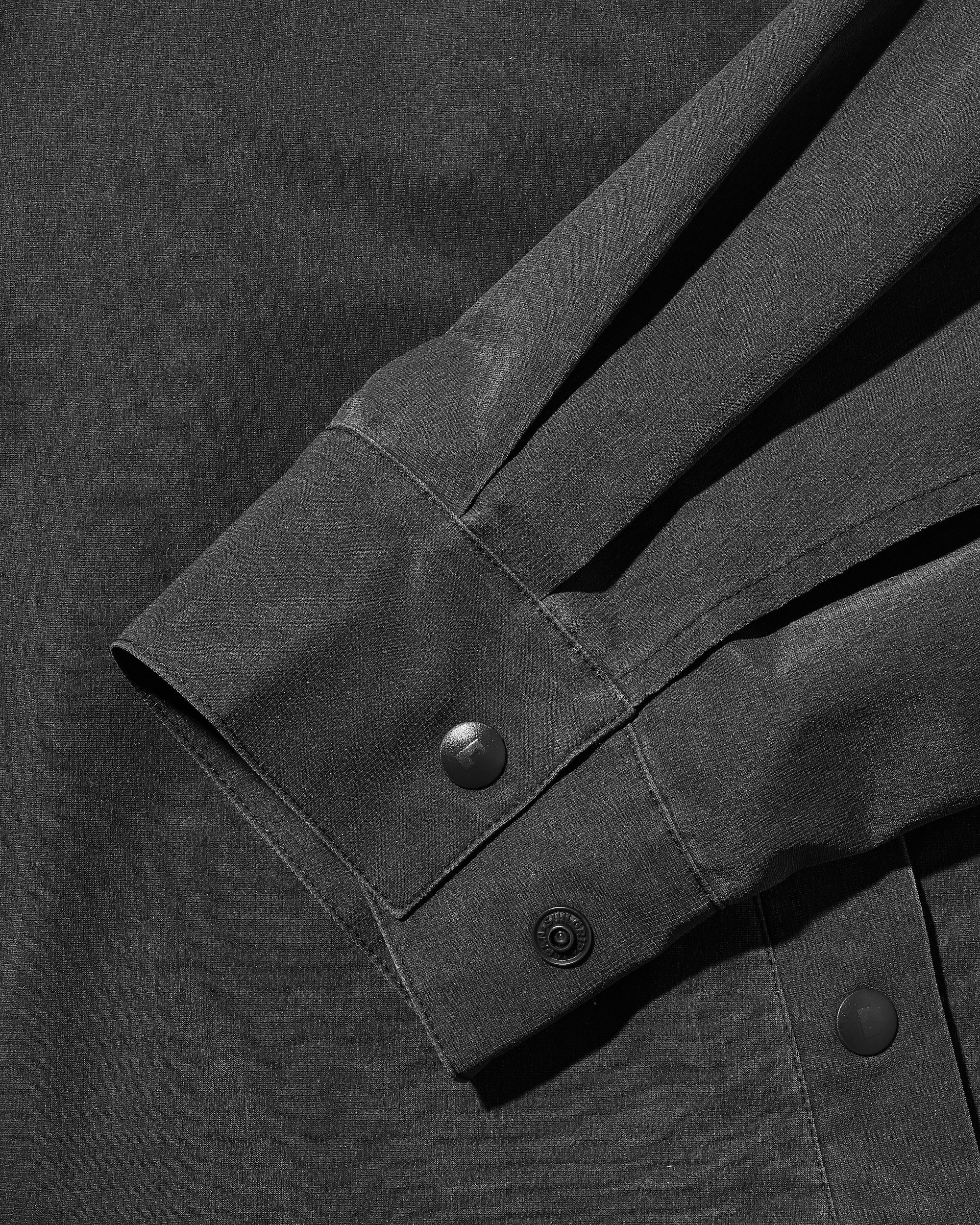 VINTAGE EFFECT COOLDOTS® CITY UTILITY JACKET (BLACK)